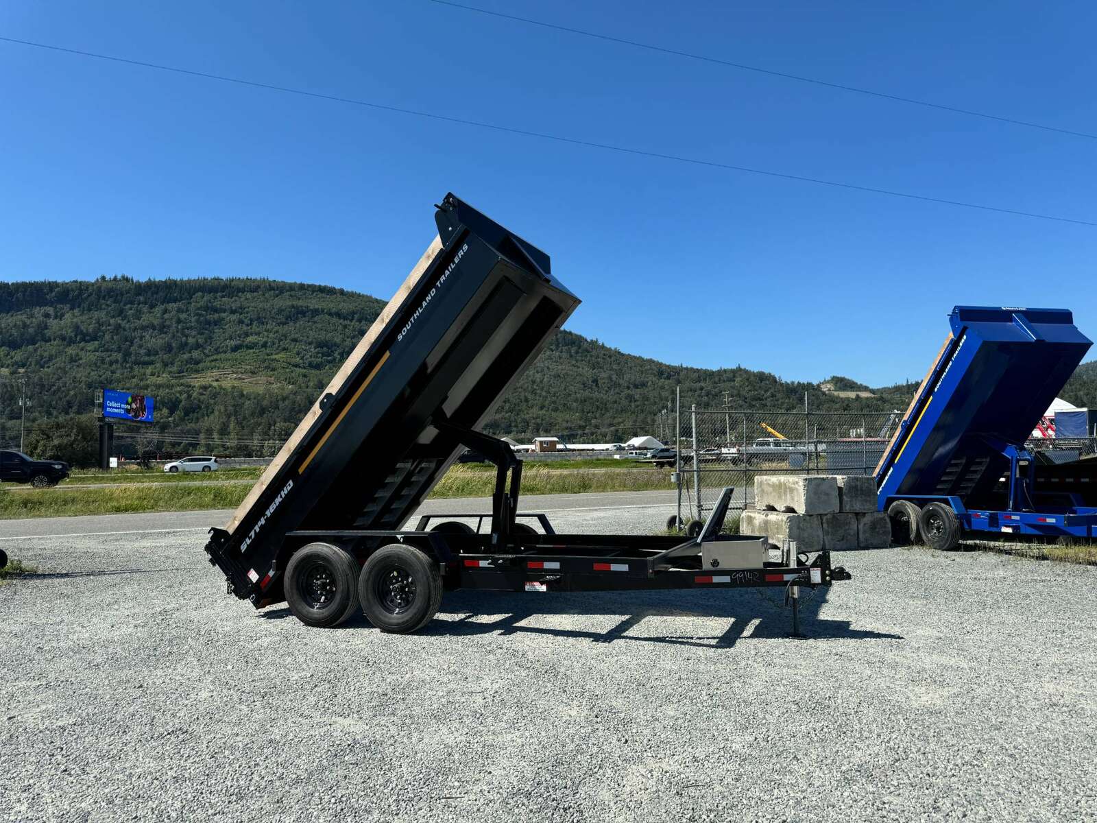 Photo of 2024 Southland Trailers 7x14 Dump Trailer HD 17,000lbs GVW w/ Hydraulic Front Jack & 3/16" Floor (SL714-16KHD)