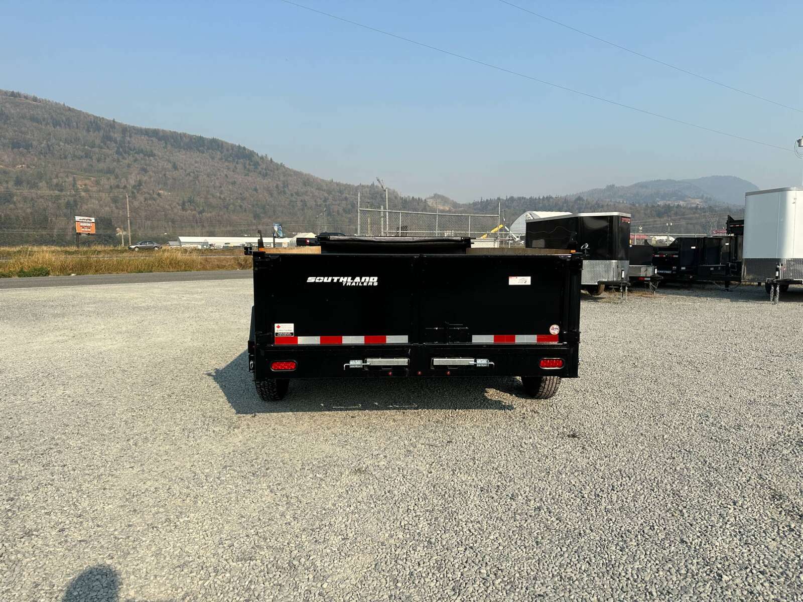 Photo of 2025 Southland 7x14 Dump Trailer 15,400lbs GVW with Tarp And Ramps (SL714-14K)