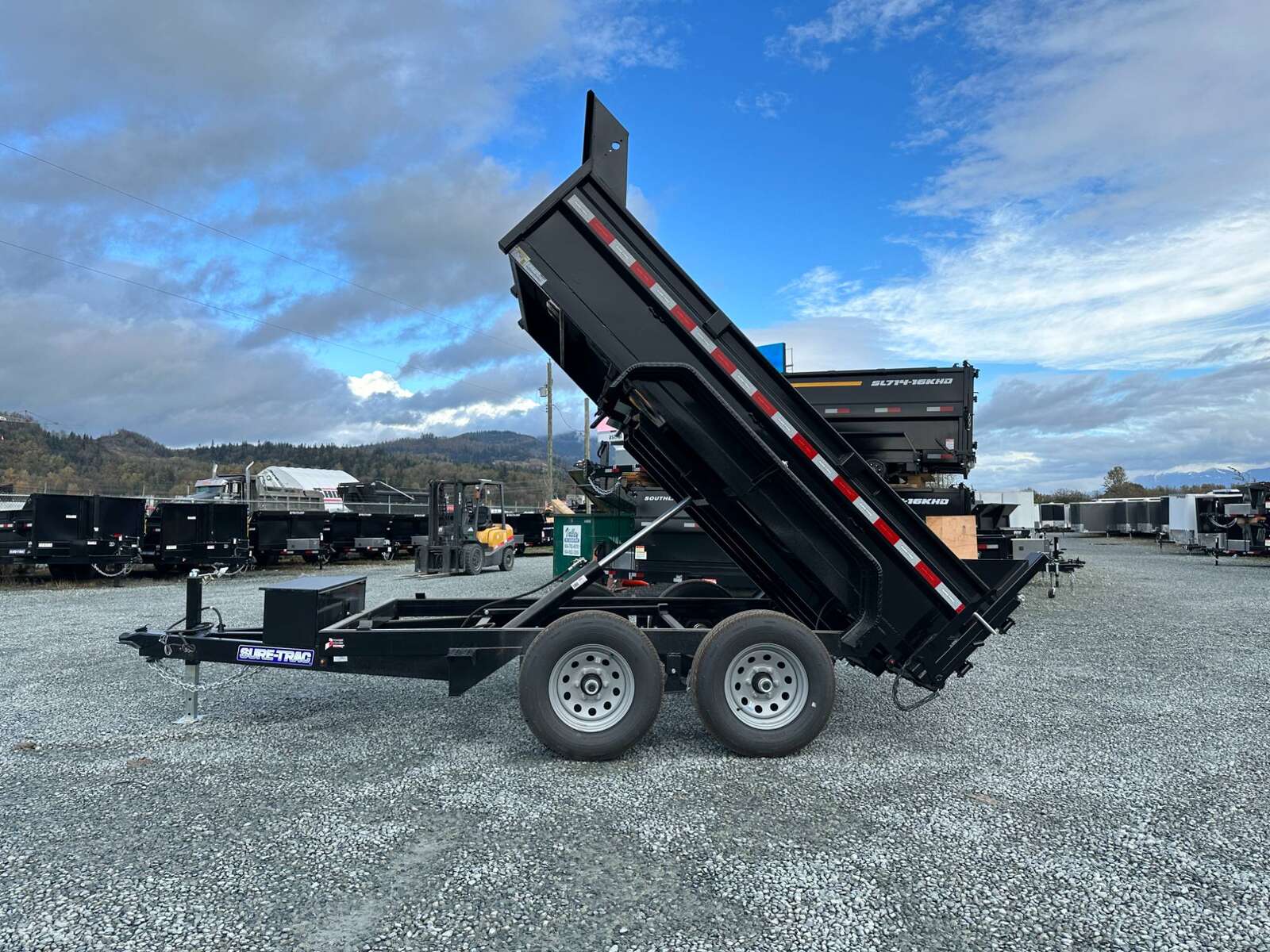 Photo of 2024 Suretrac 6x10 Dump Trailer 9,900lbs GVW w/Ramps