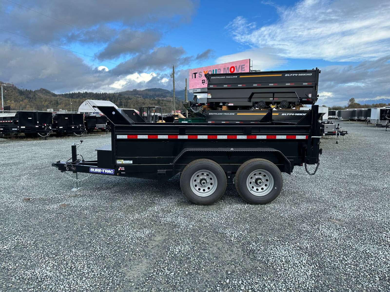 Photo of 2024 Suretrac 6x10 Dump Trailer 9,900lbs GVW w/Ramps