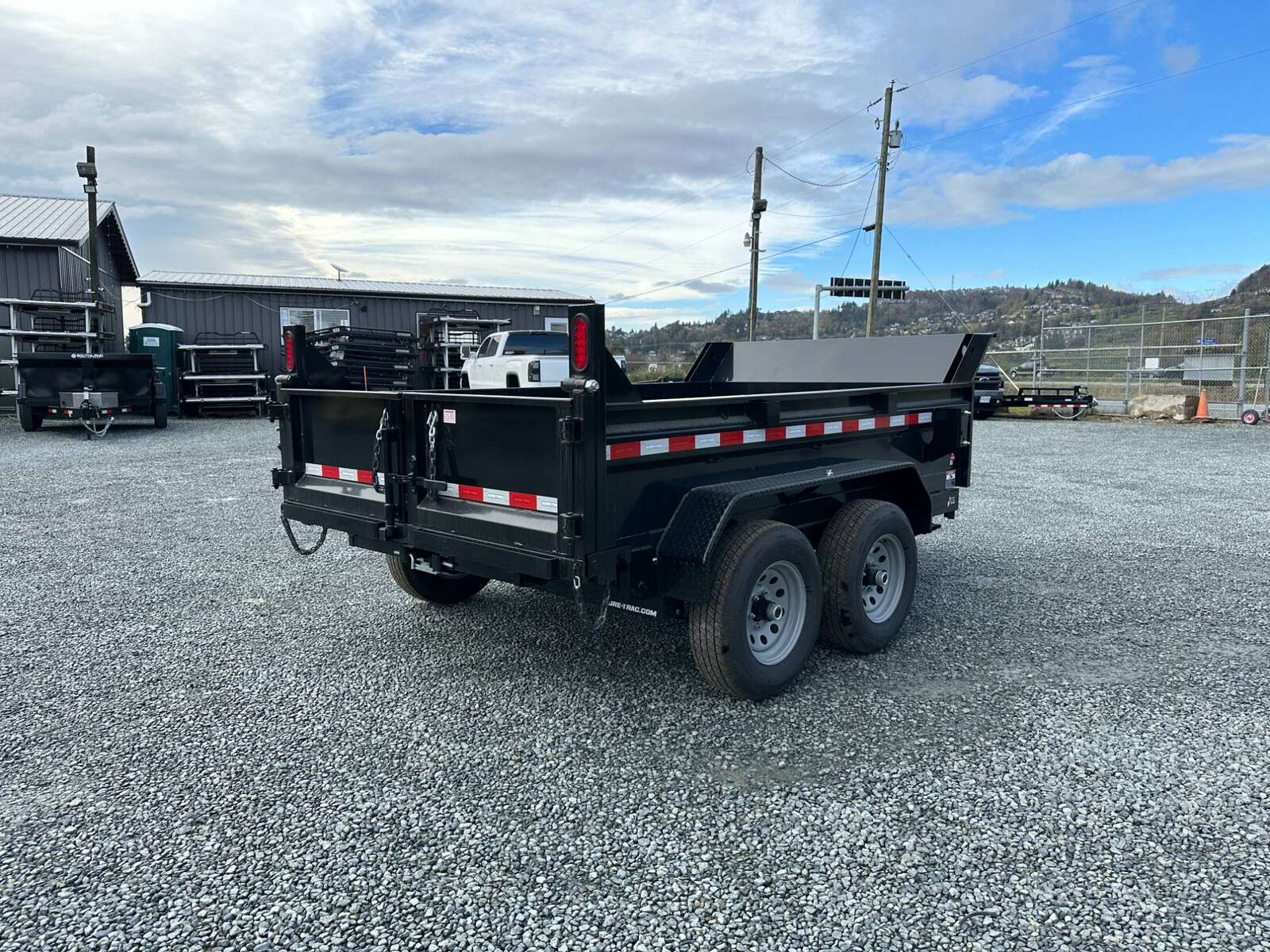 Photo of 2024 Suretrac 6x10 Dump Trailer 9,900lbs GVW w/Ramps