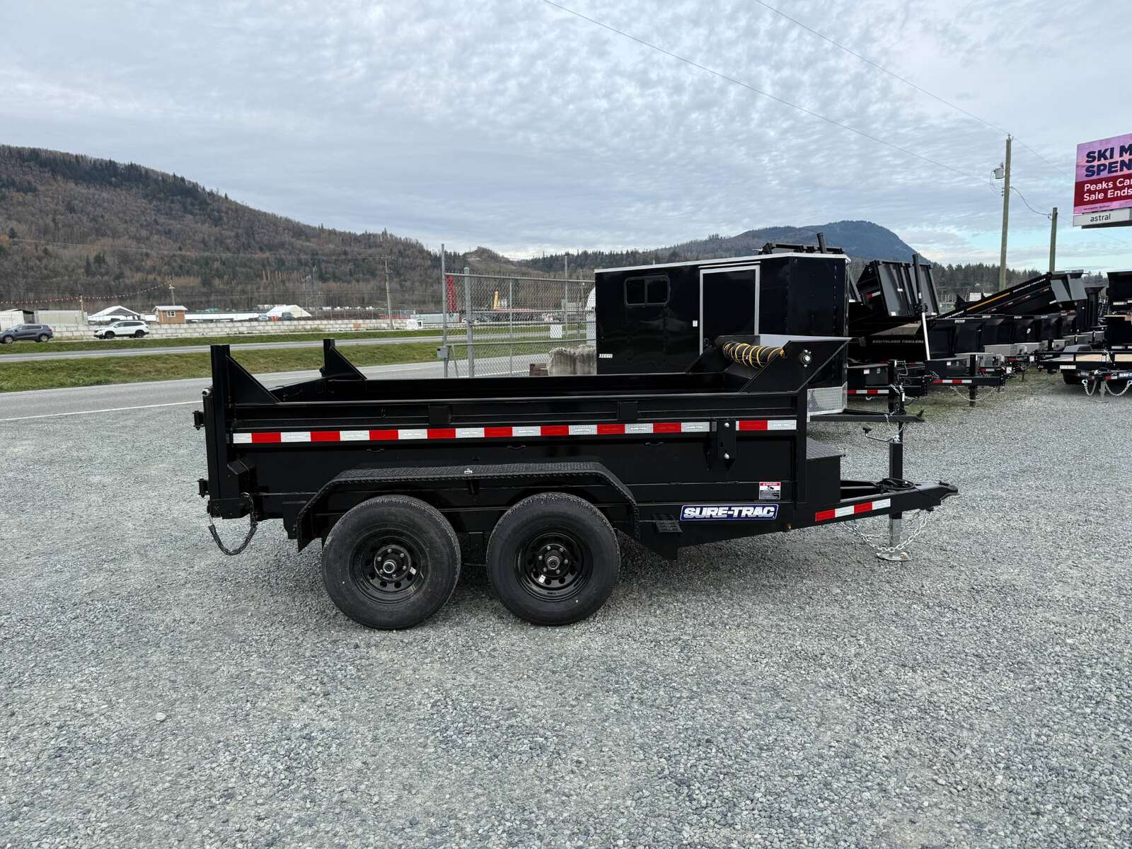 Photo of 2024 Suretrac 6x10 Dump Trailer 9,900lbs GVW w/Ramps & Tarp Installed