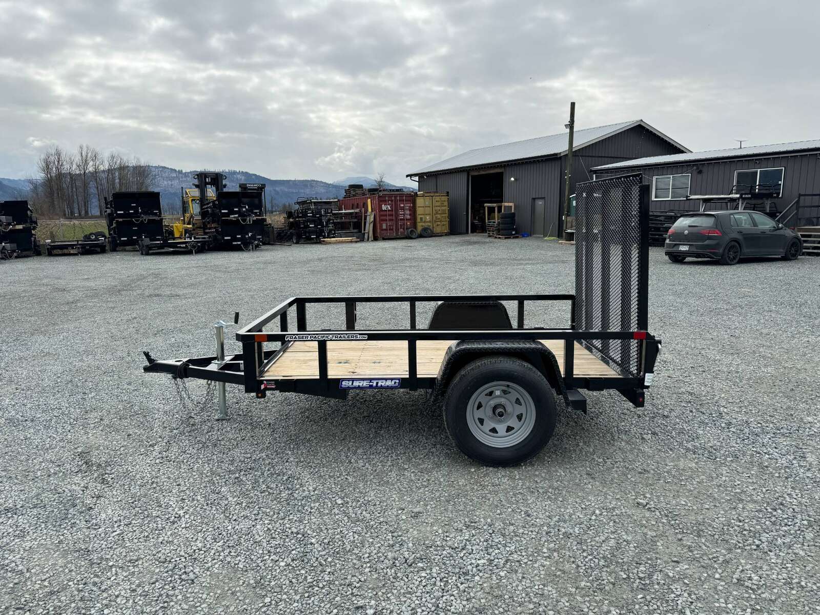 Photo of New Suretrac 5X8 Utility Trailer w/ Ramp Gate 2990LB GVW