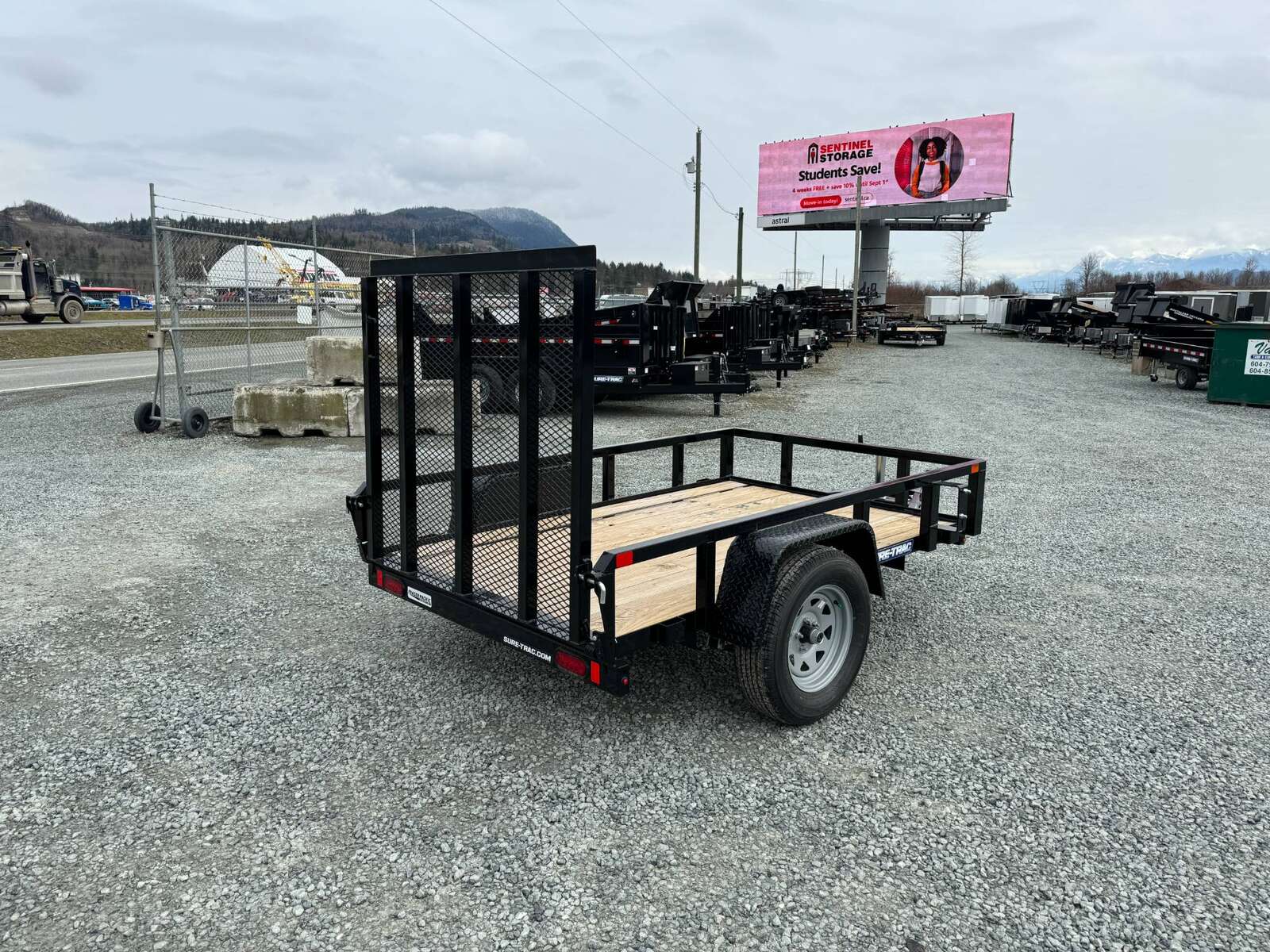 Photo of New Suretrac 5X8 Utility Trailer w/ Ramp Gate 2990LB GVW