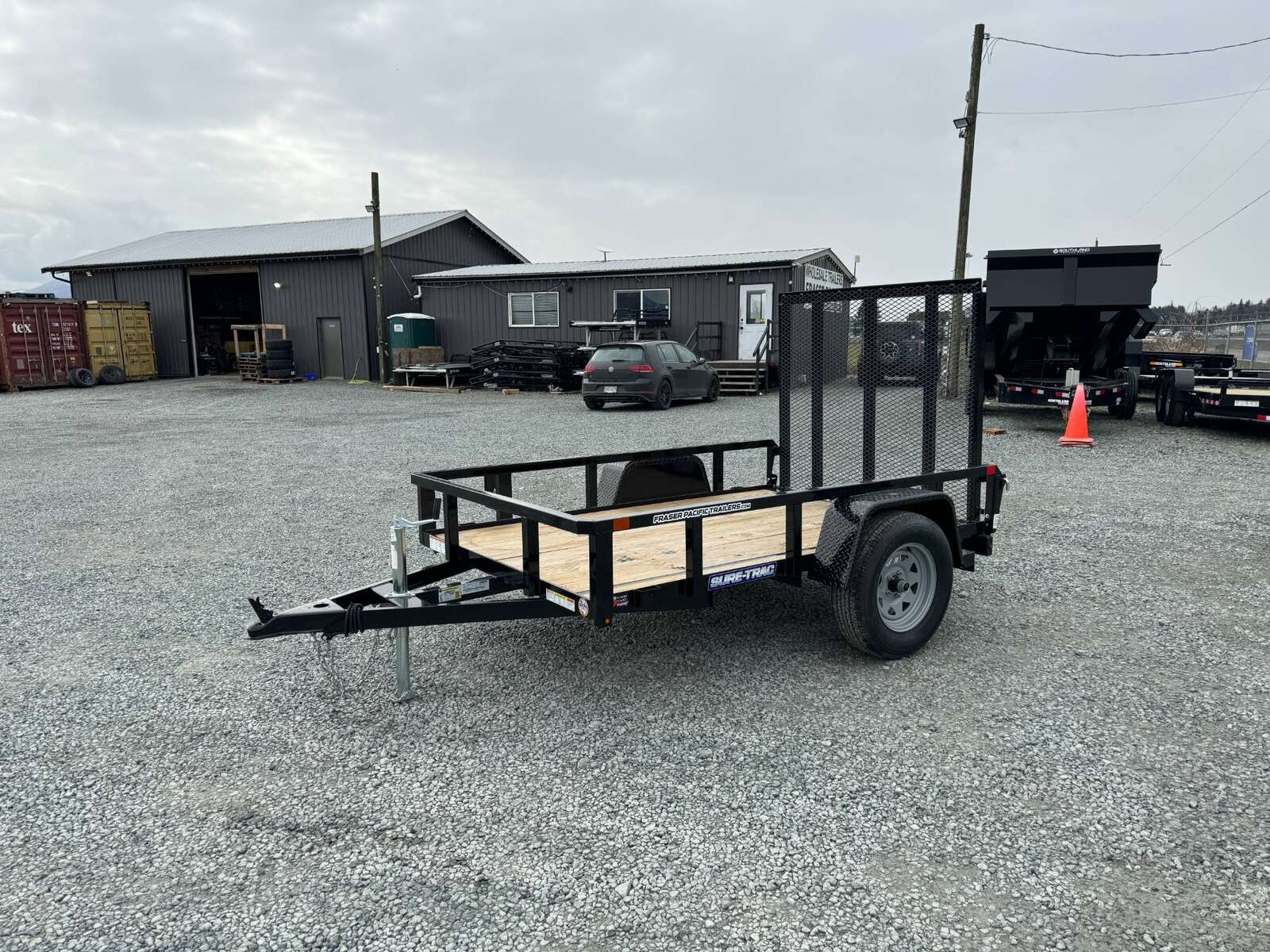 Photo of New Suretrac 5X8 Utility Trailer w/ Ramp Gate 2990LB GVW