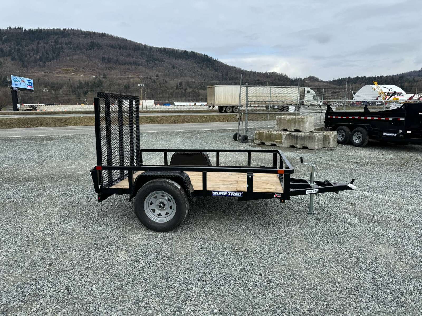 Photo of New Suretrac 5X8 Utility Trailer w/ Ramp Gate 2990LB GVW