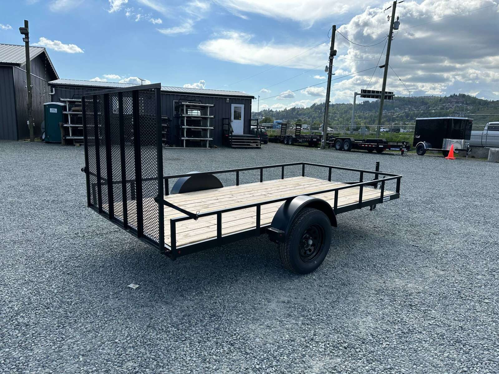 Photo of New MaxForce 6x12 Utility Trailer ATV UTV Side x Side