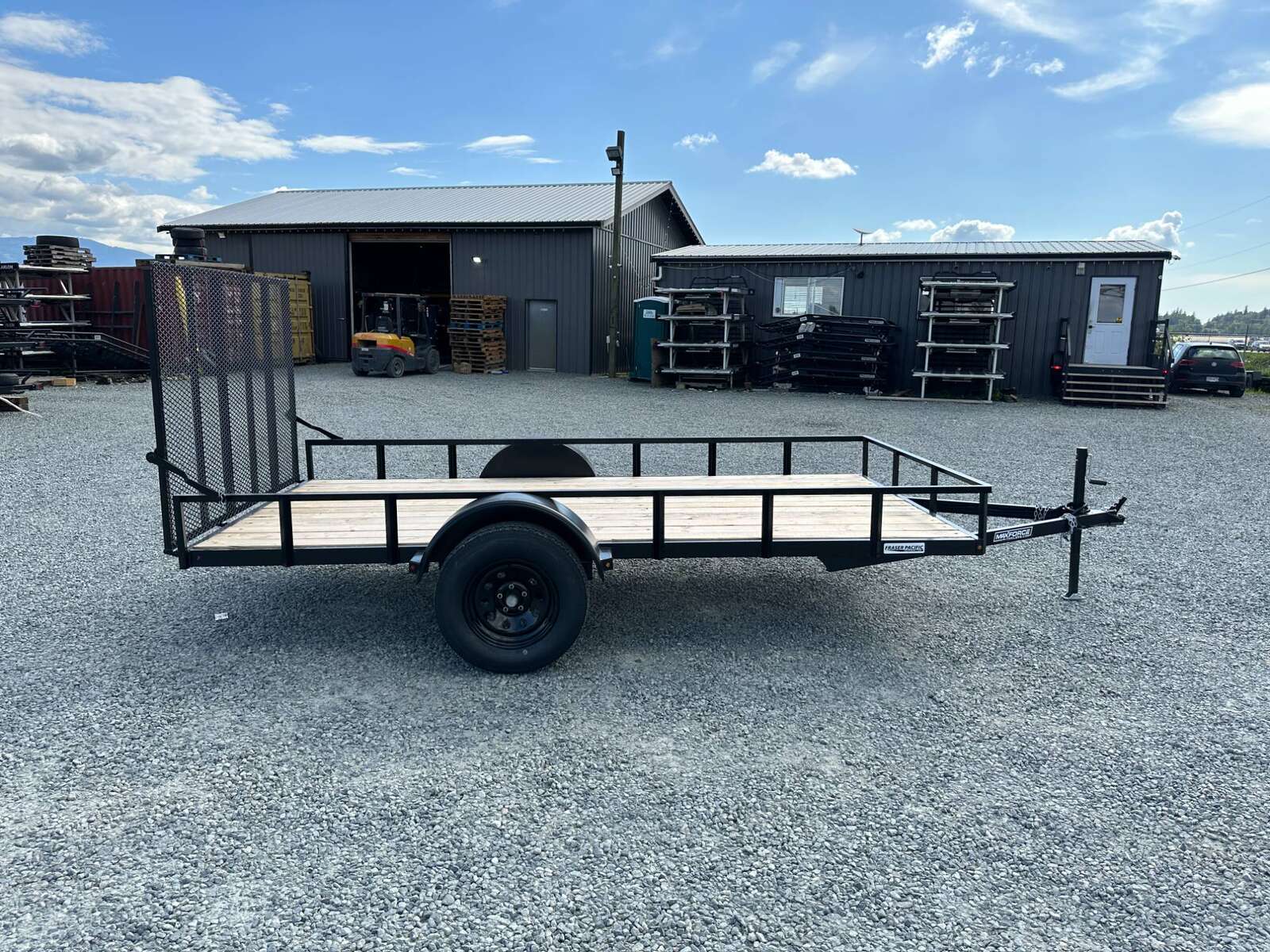 Photo of New MaxForce 6x12 Utility Trailer ATV UTV Side x Side