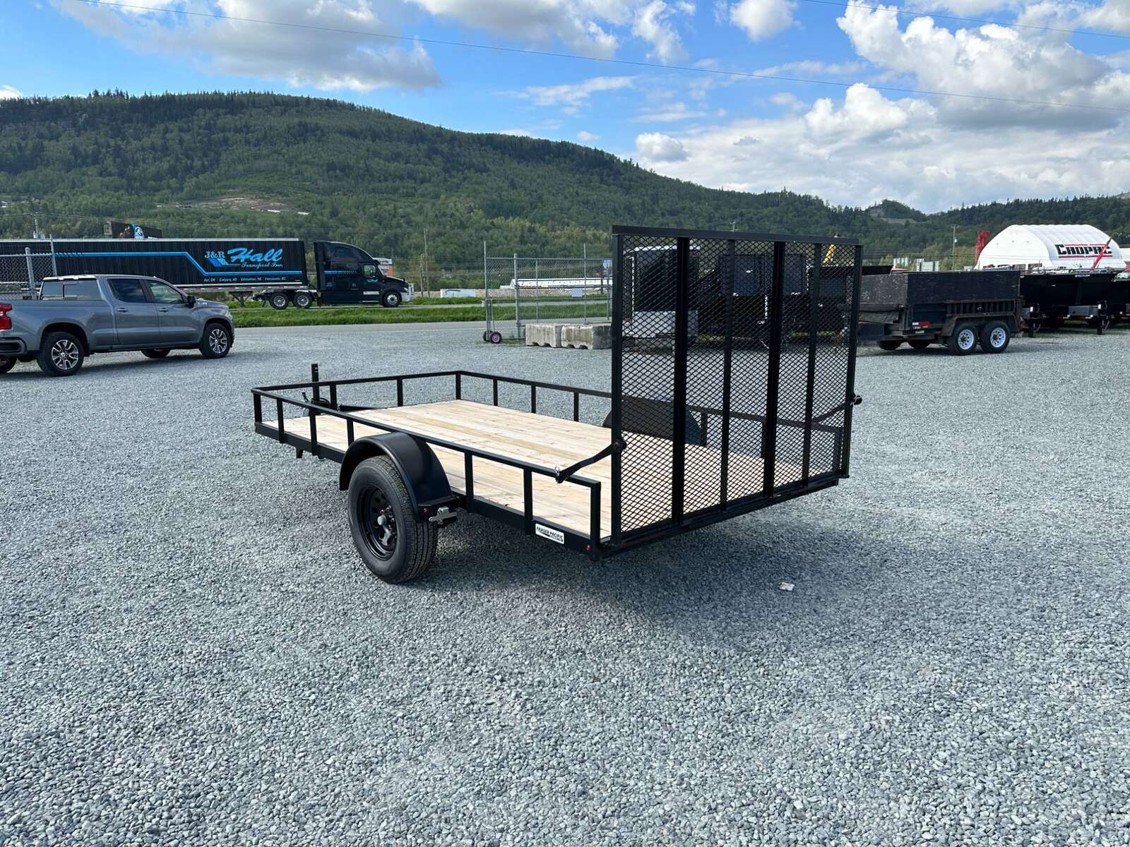 Photo of New MaxForce 6x12 Utility Trailer ATV UTV Side x Side