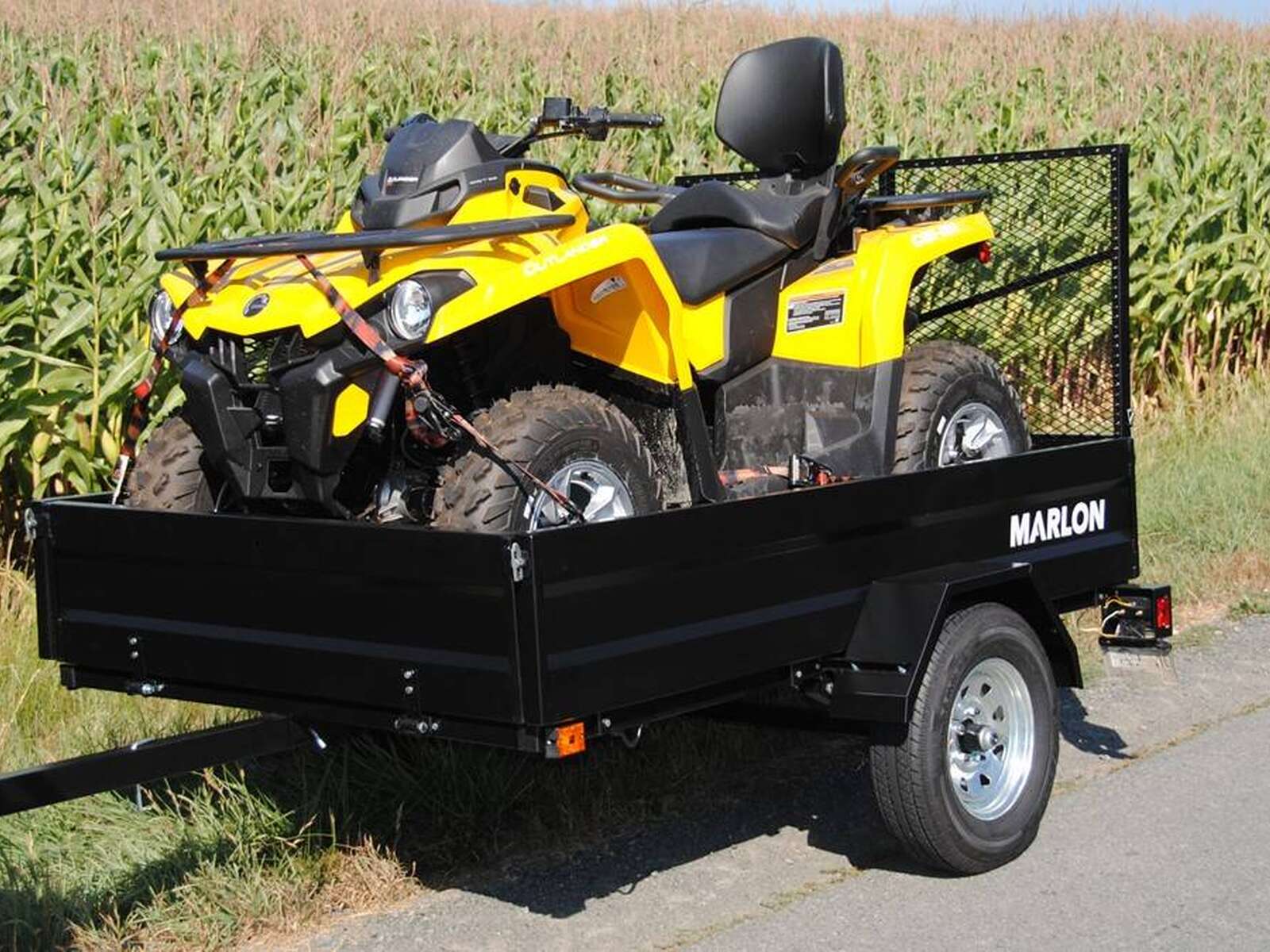 Photo of 2025 Marlon Trailers 5X8 UTILITY TRAILER with Steel Sides and Ramp Gate