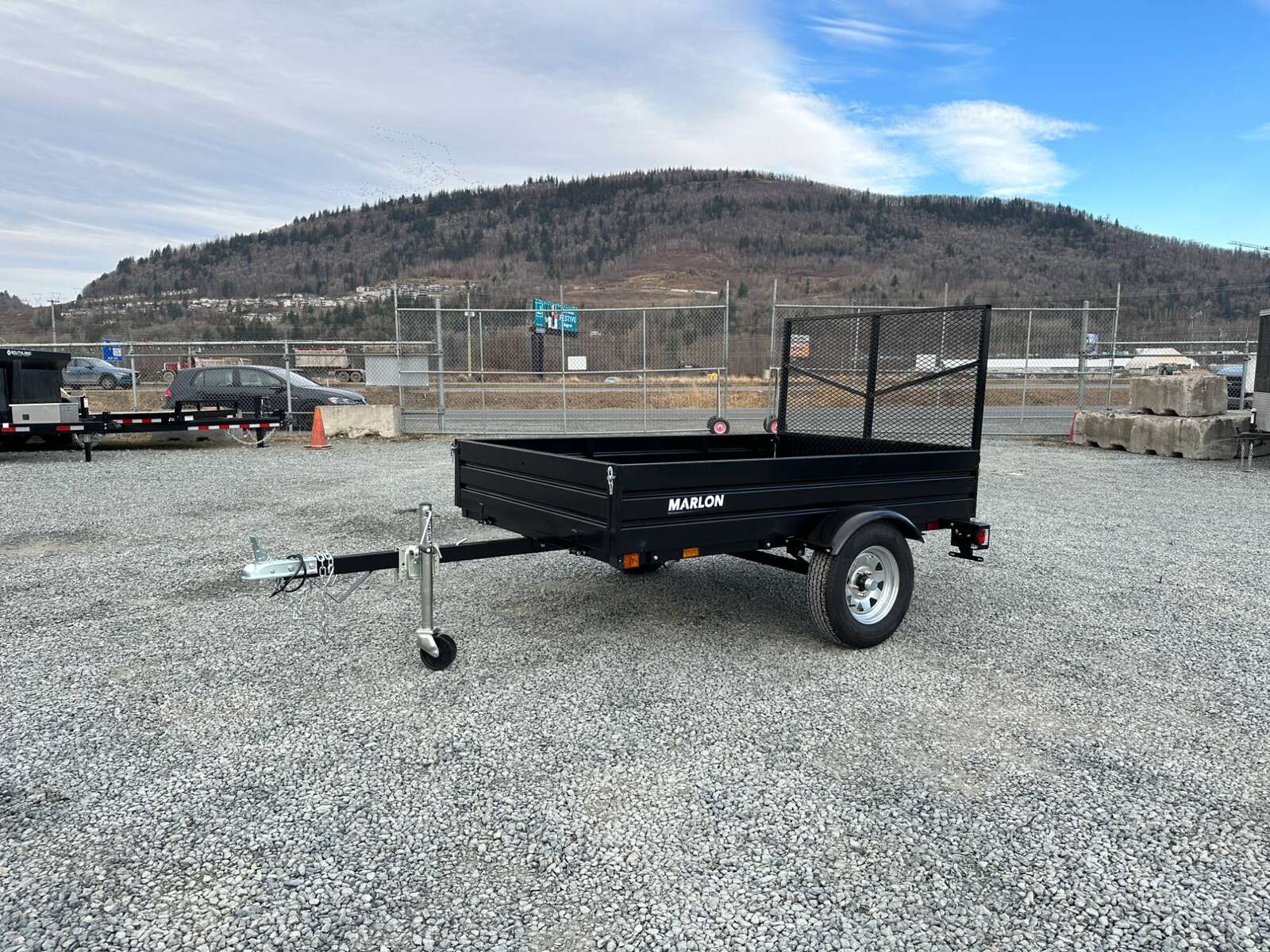 Photo of 2025 Marlon Trailers 5X8 UTILITY TRAILER with Steel Sides and Ramp Gate