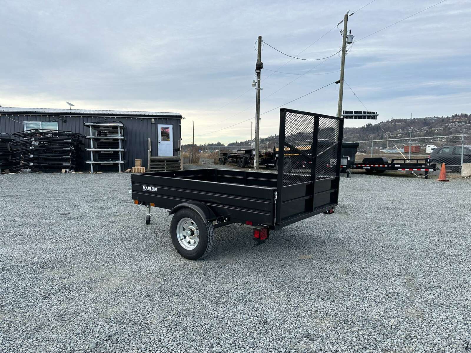 Photo of 2025 Marlon Trailers 5X8 UTILITY TRAILER with Steel Sides and Ramp Gate