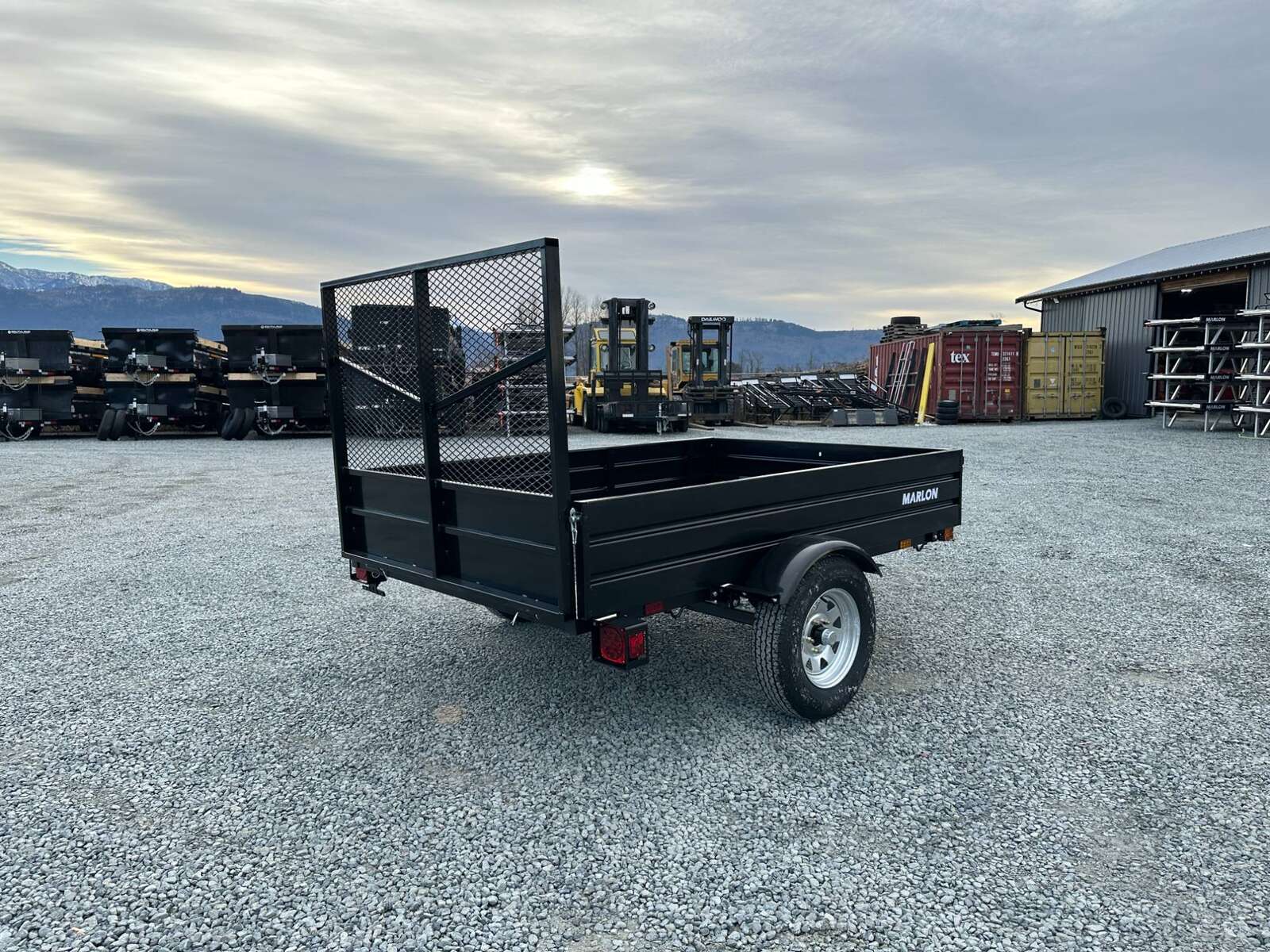 Photo of 2025 Marlon Trailers 5X8 UTILITY TRAILER with Steel Sides and Ramp Gate