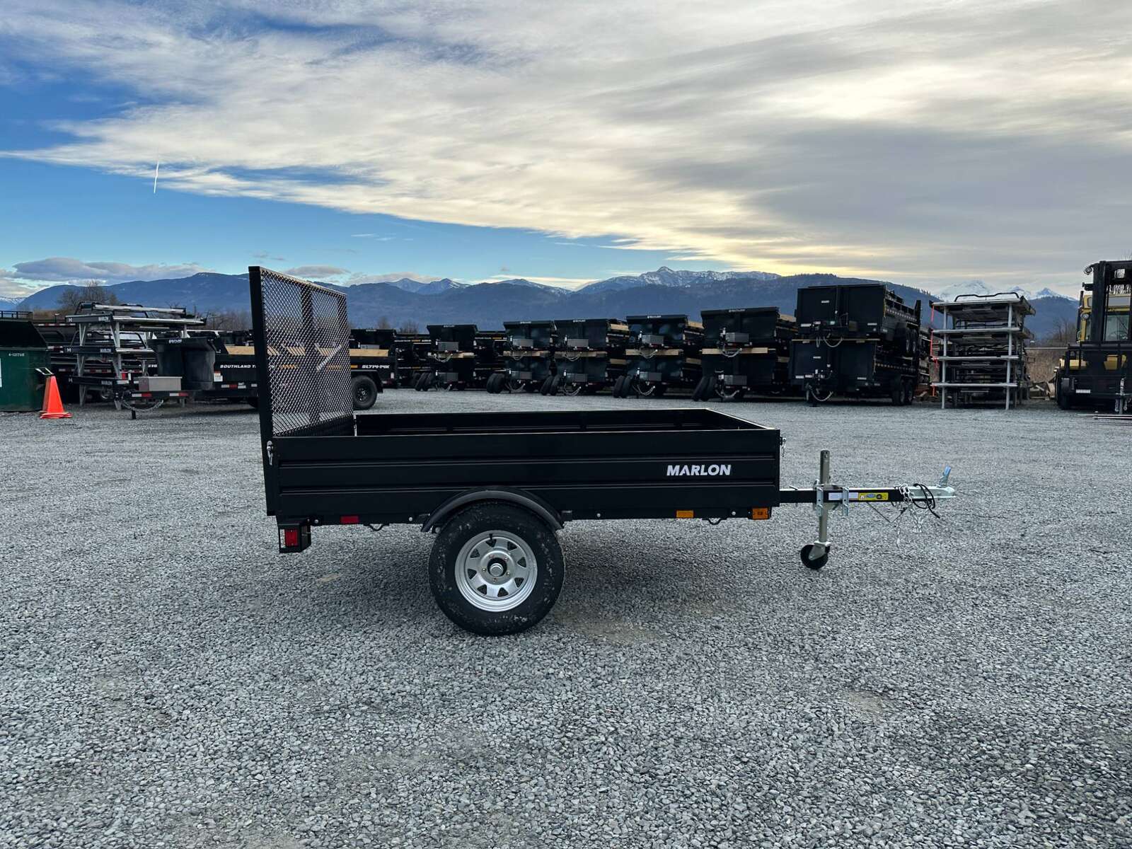 Photo of 2025 Marlon Trailers 5X8 UTILITY TRAILER with Steel Sides and Ramp Gate