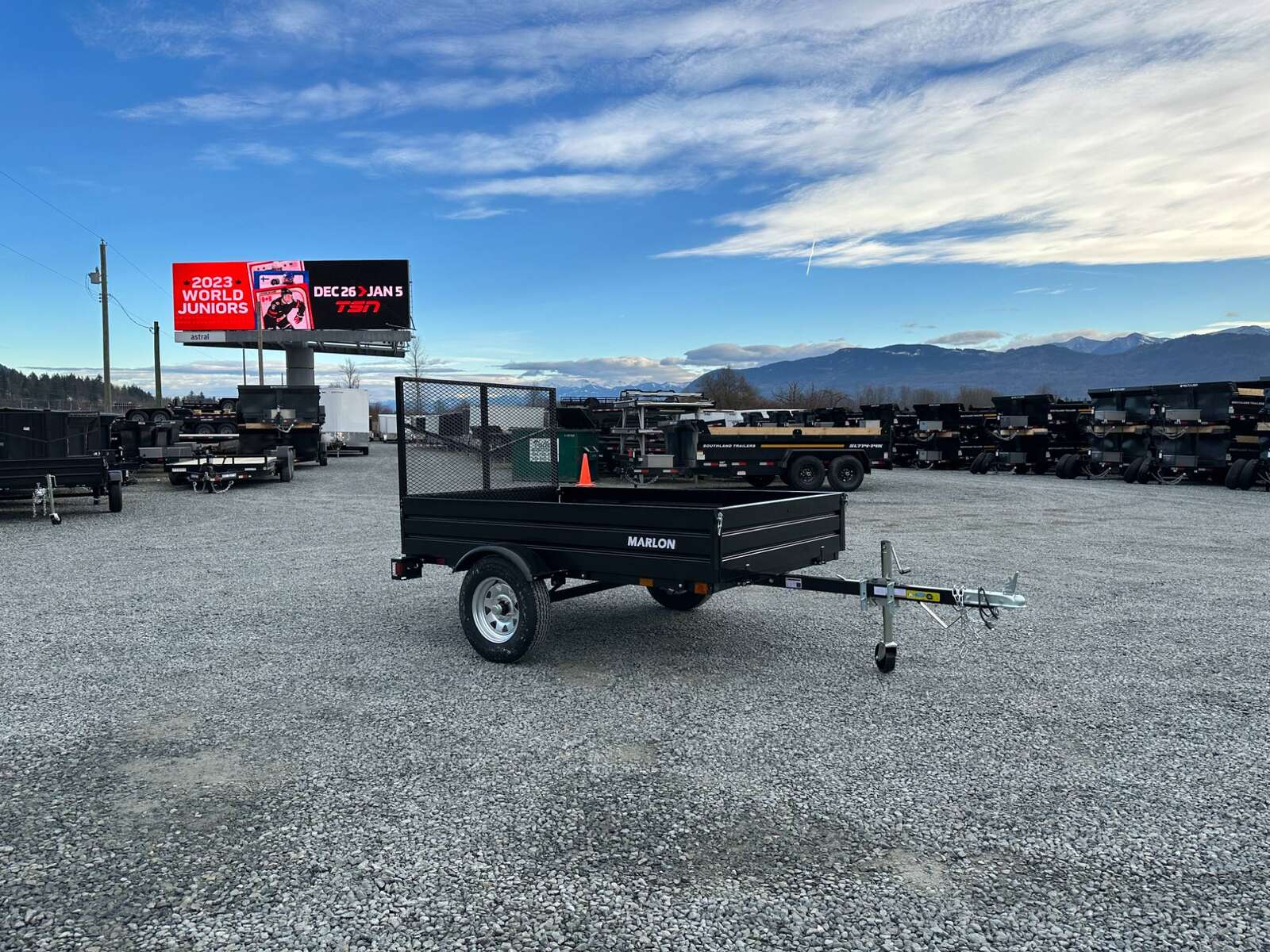 Photo of 2025 Marlon Trailers 5X8 UTILITY TRAILER with Steel Sides and Ramp Gate