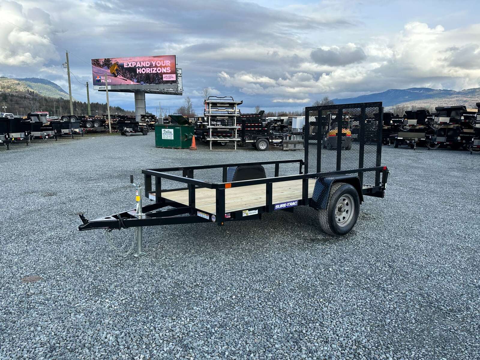 Photo of 2025 Suretrac 5X10 Utility Trailer 2990lb GVW with Ramp Gate