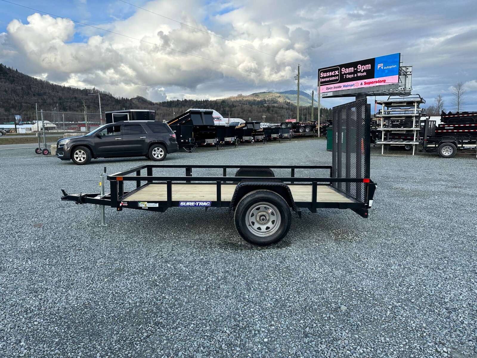 Photo of 2025 Suretrac 5X10 Utility Trailer 2990lb GVW with Ramp Gate