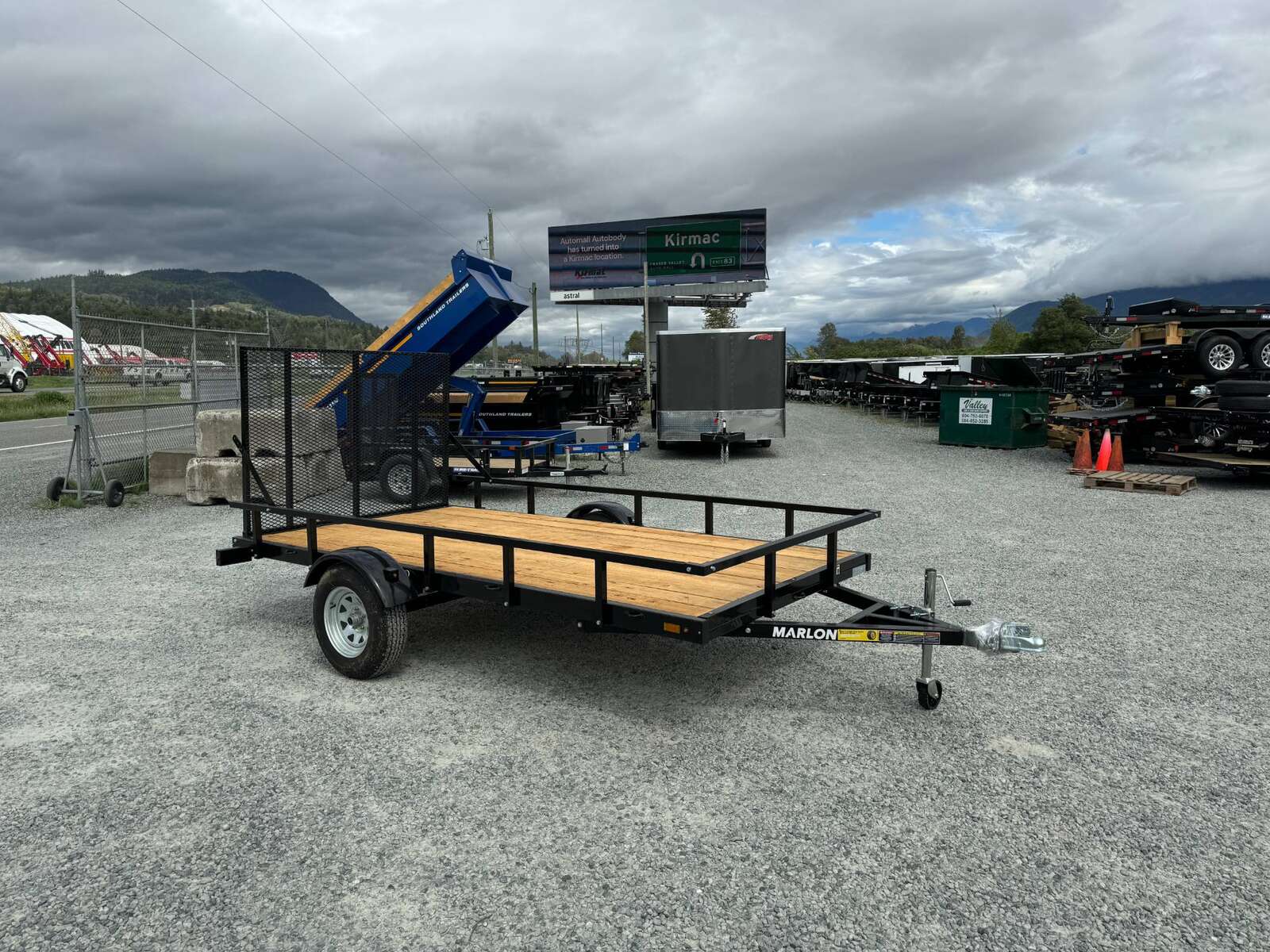 Photo of 2024 Marlon 6x12 Utility Trailer w/ Ramp Gate 2990lb GVW