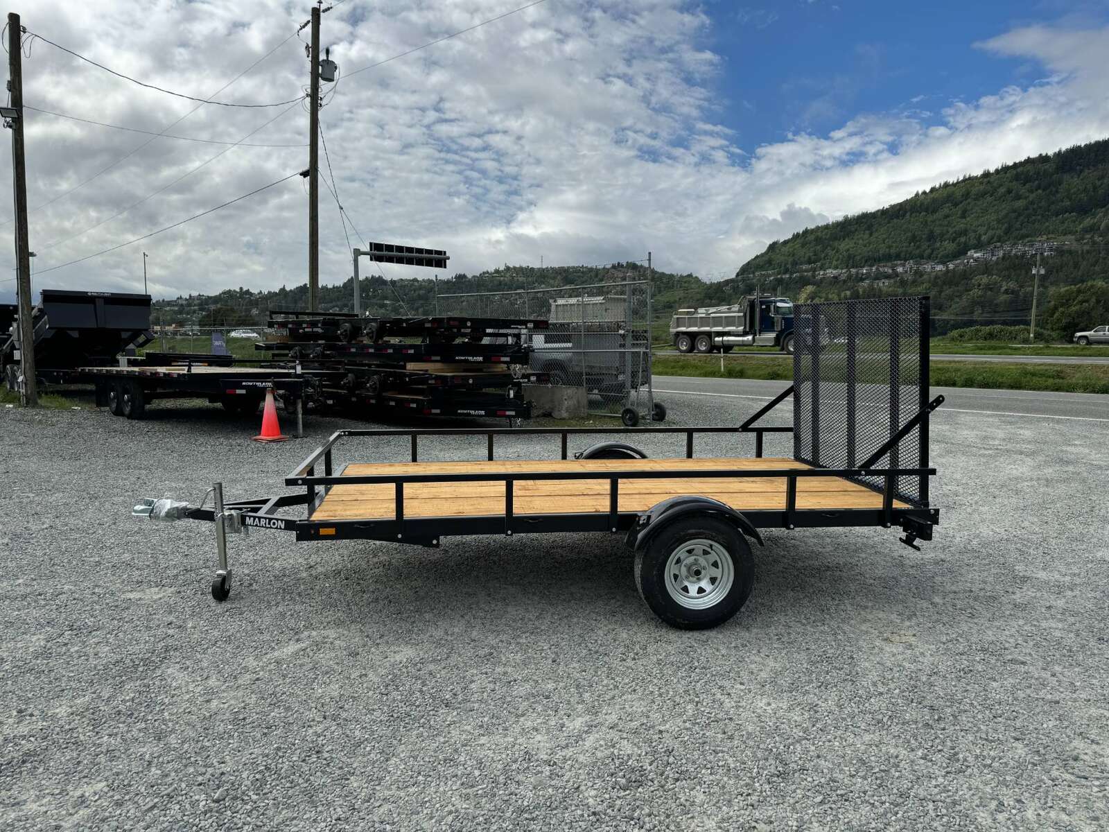 Photo of 2024 Marlon 6x12 Utility Trailer w/ Ramp Gate 2990lb GVW