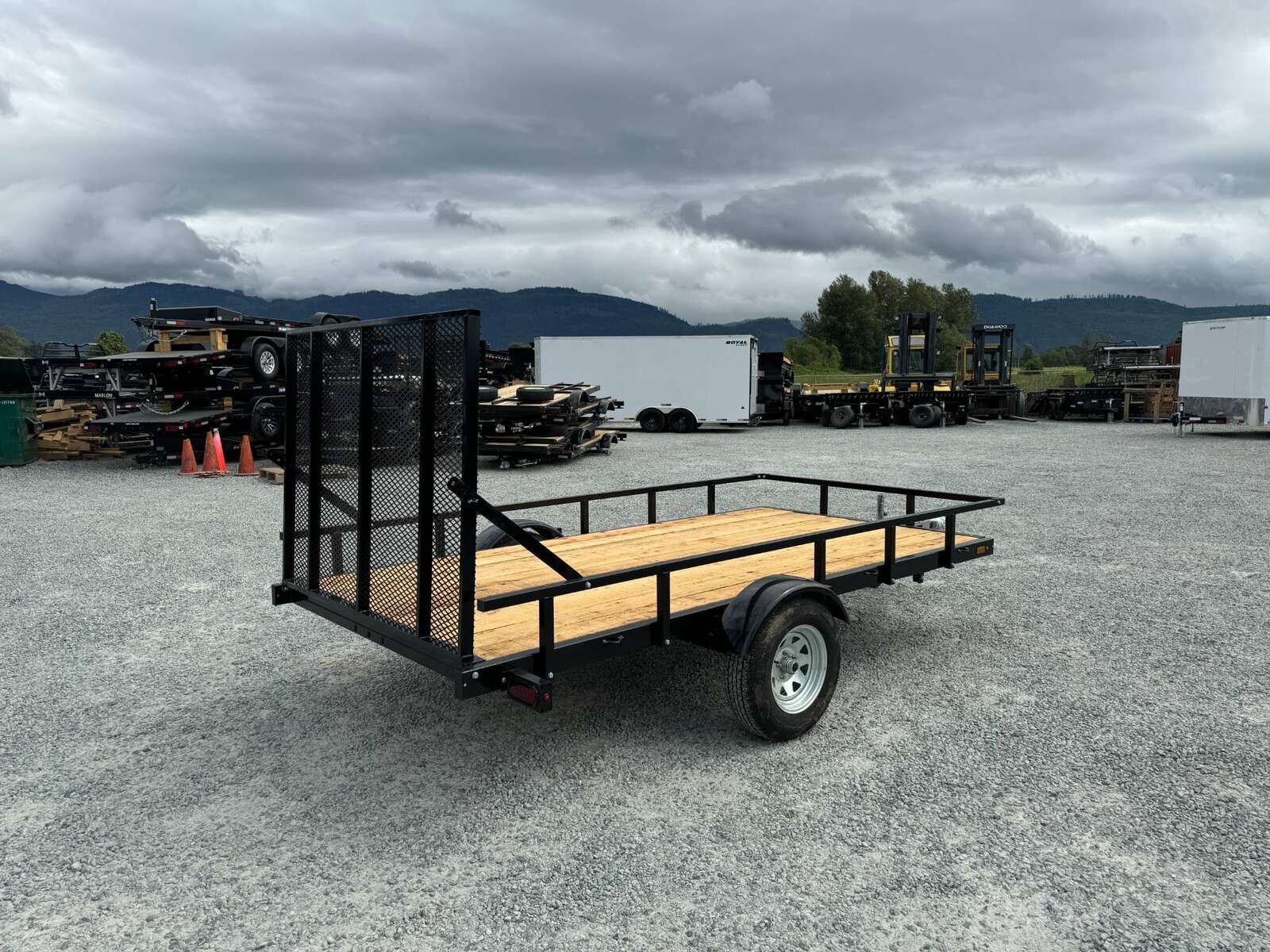 Photo of 2024 Marlon 6x12 Utility Trailer w/ Ramp Gate 2990lb GVW