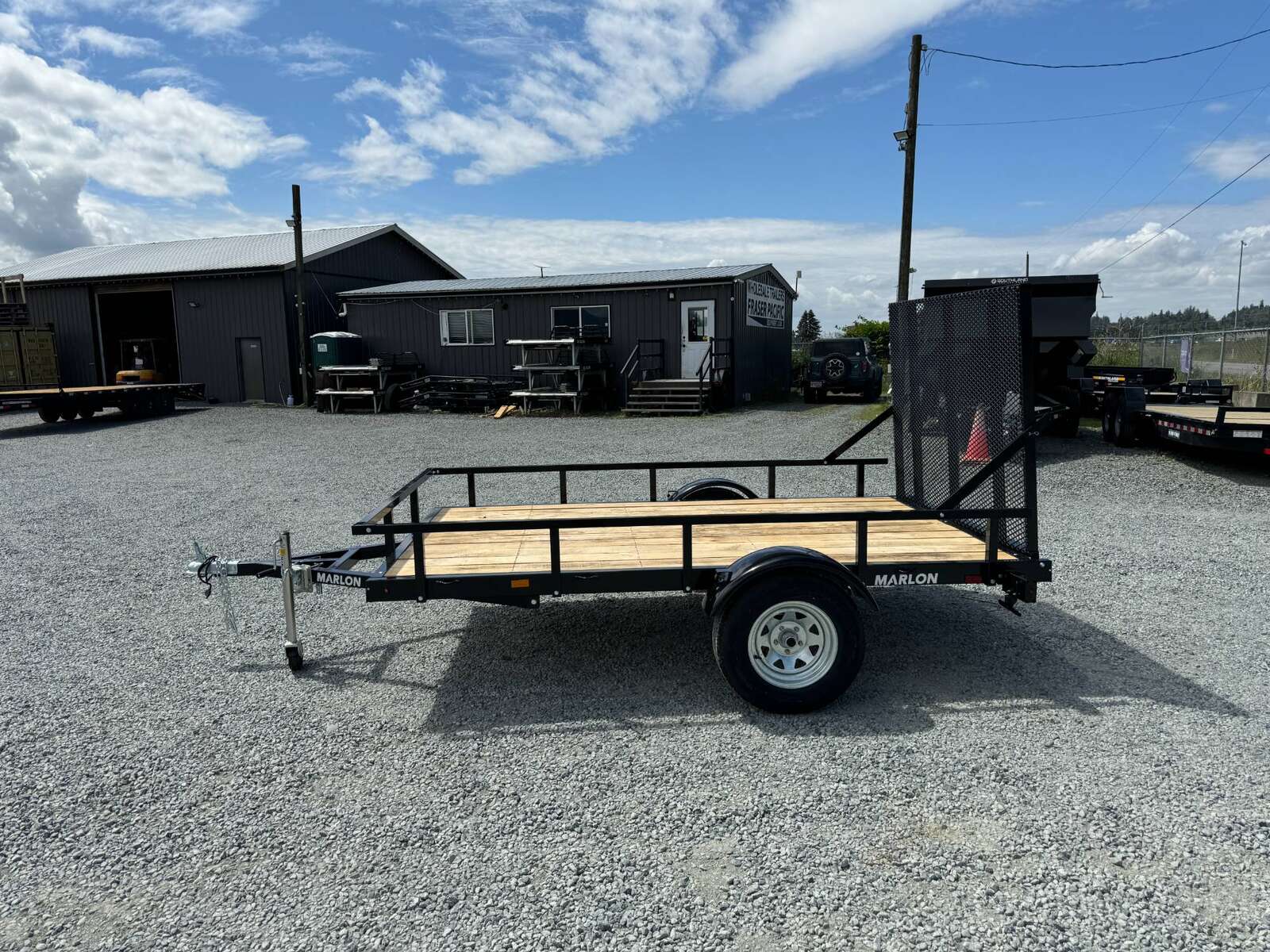 Photo of 2024 Marlon 6x10 Utility Trailer w/ Ramp Gate 2990lb GVW