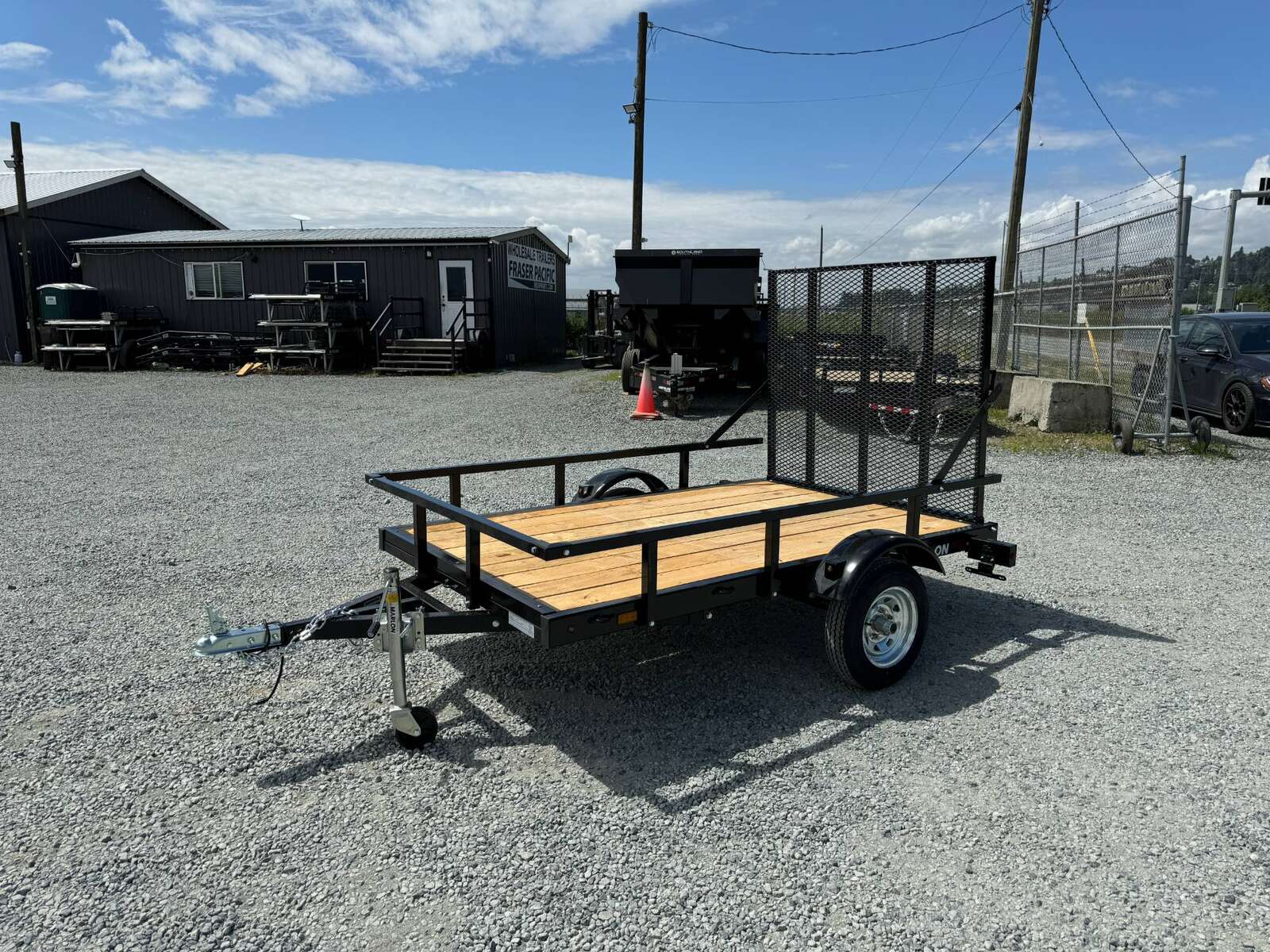 Photo of 2024 Marlon 5x8 Utility Trailer w/ Ramp Gate 1990lb GVW