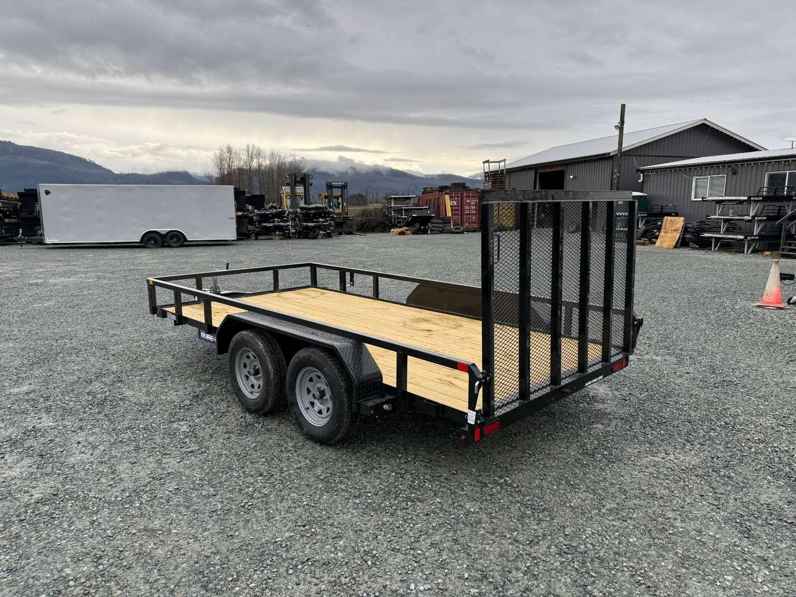 Photo of 2025 Suretrac 7x14 Tandem Axle Tube Top Utility Trailer 7000lb GVW