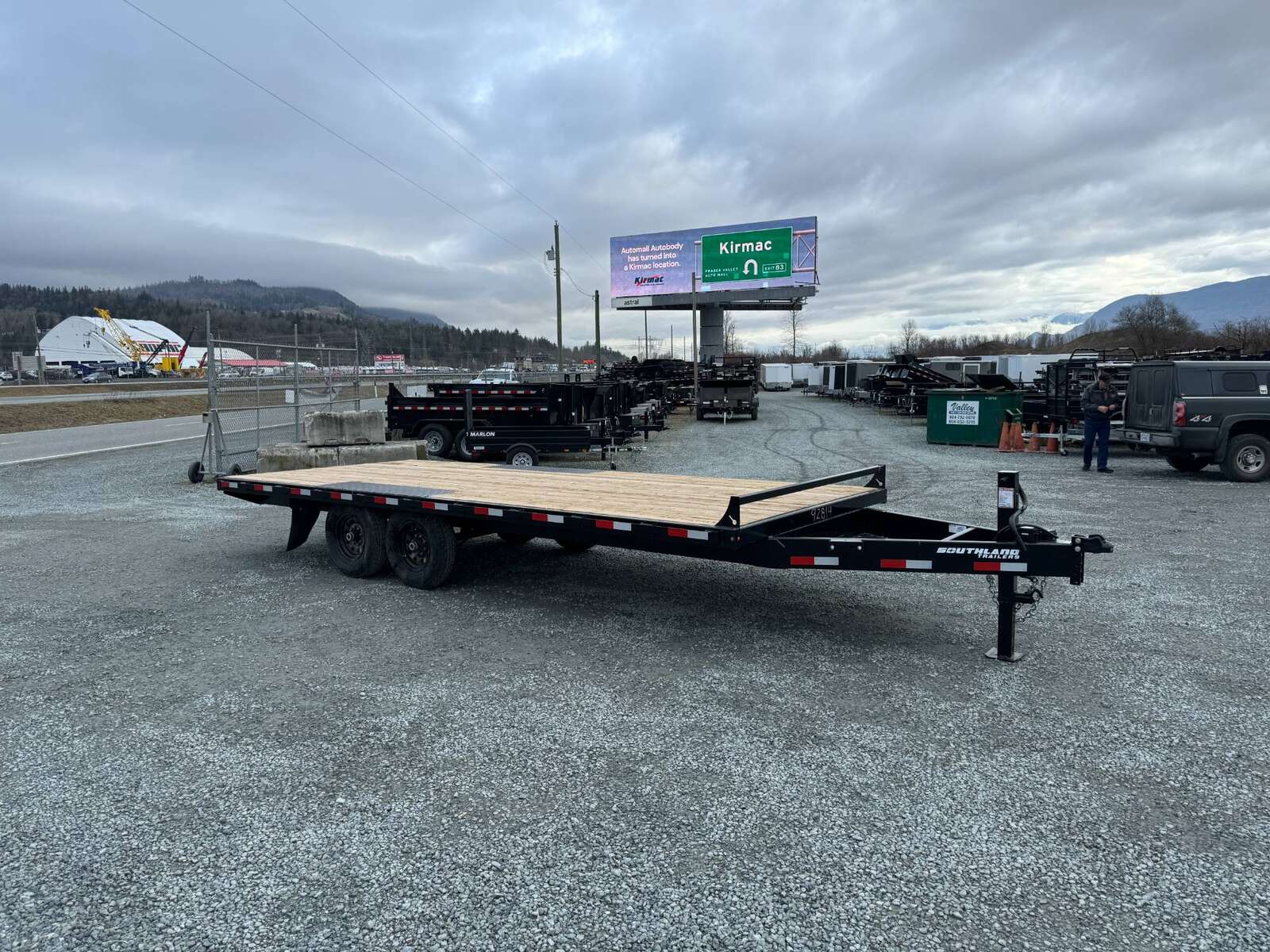 Photo of 2025 Southland Trailer 8x20 Deckover Trailer 15,400lb GVW Flat Deck