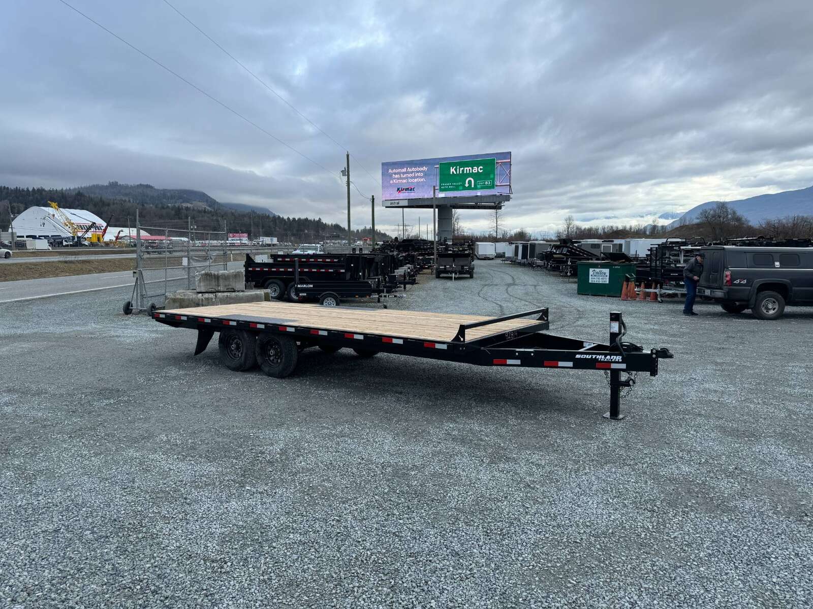 Photo of 2025 Southland Trailer 8x20 Deckover Trailer 15,400lb GVW Flat Deck