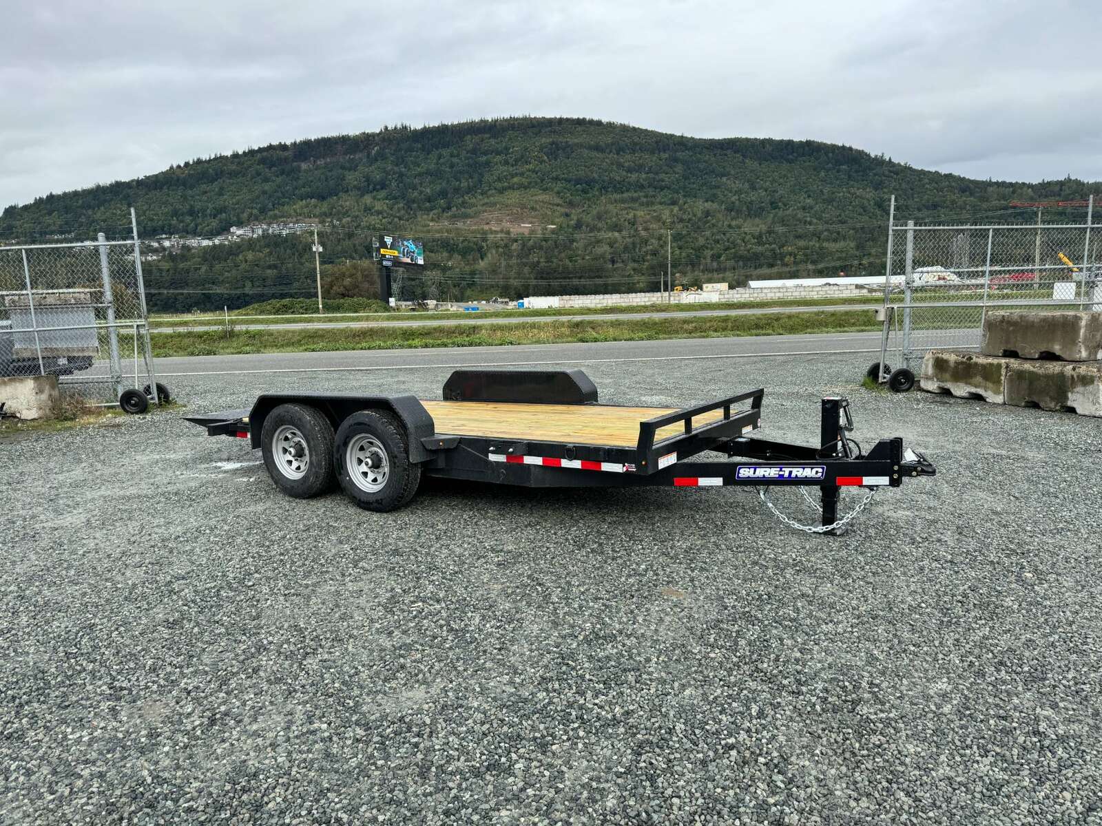 Photo of New Suretrac 7x16 HD Tilt Deck Equipment Trailer 14,000lb GVW