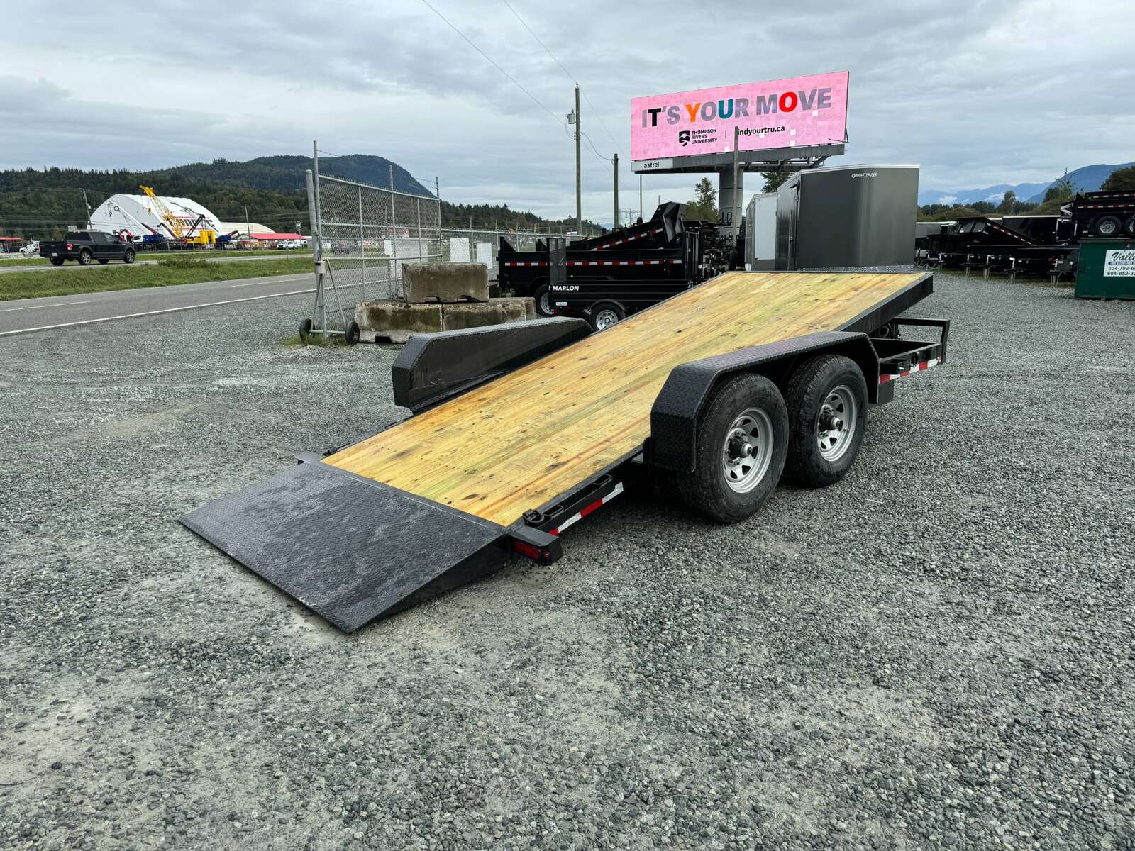 Photo of New Suretrac 7x16 HD Tilt Deck Equipment Trailer 14,000lb GVW