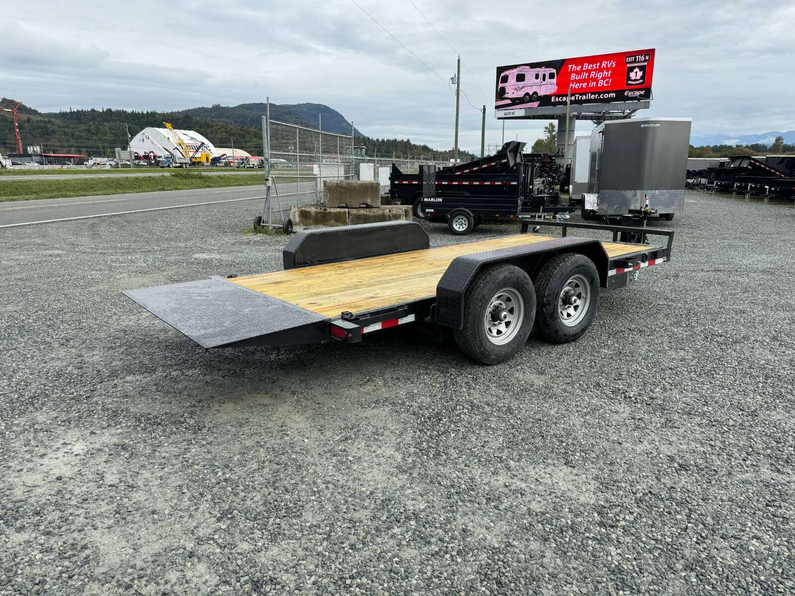 Photo of New Suretrac 7x16 HD Tilt Deck Equipment Trailer 14,000lb GVW