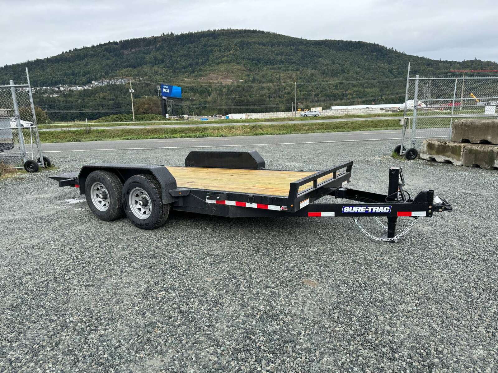 Photo of New Suretrac 7x16 HD Tilt Deck Equipment Trailer 14,000lb GVW