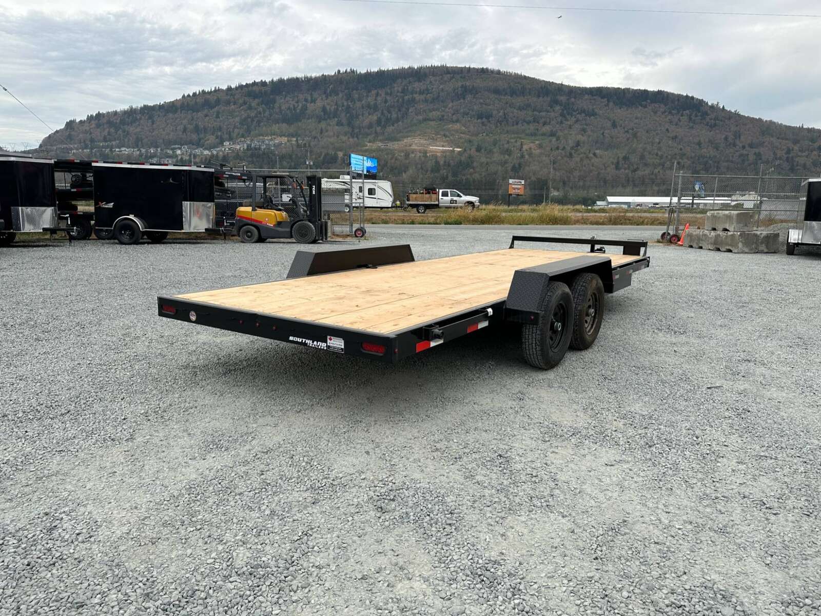 Photo of 2024 Southland 7X20 11,400LB GVW Equipment / Car Trailer Flat deck Slide In Ramps