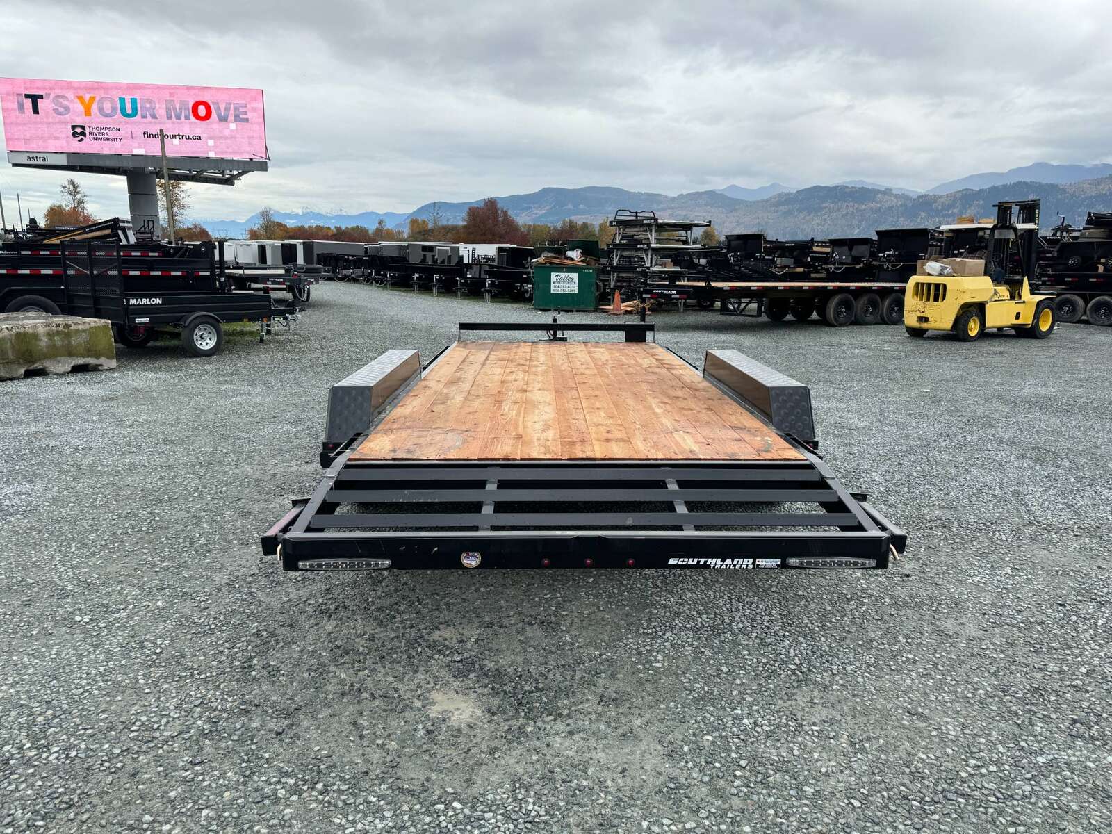 Photo of 2025 Southland 7X16 +2 Dovetail 7,700LB GVW FLAT DECK Car TRAILER