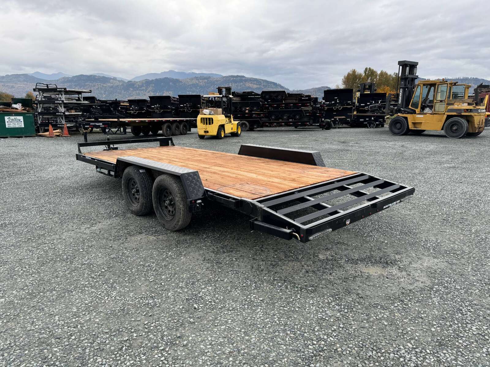 Photo of 2025 Southland 7X16 +2 Dovetail 7,700LB GVW FLAT DECK Car TRAILER