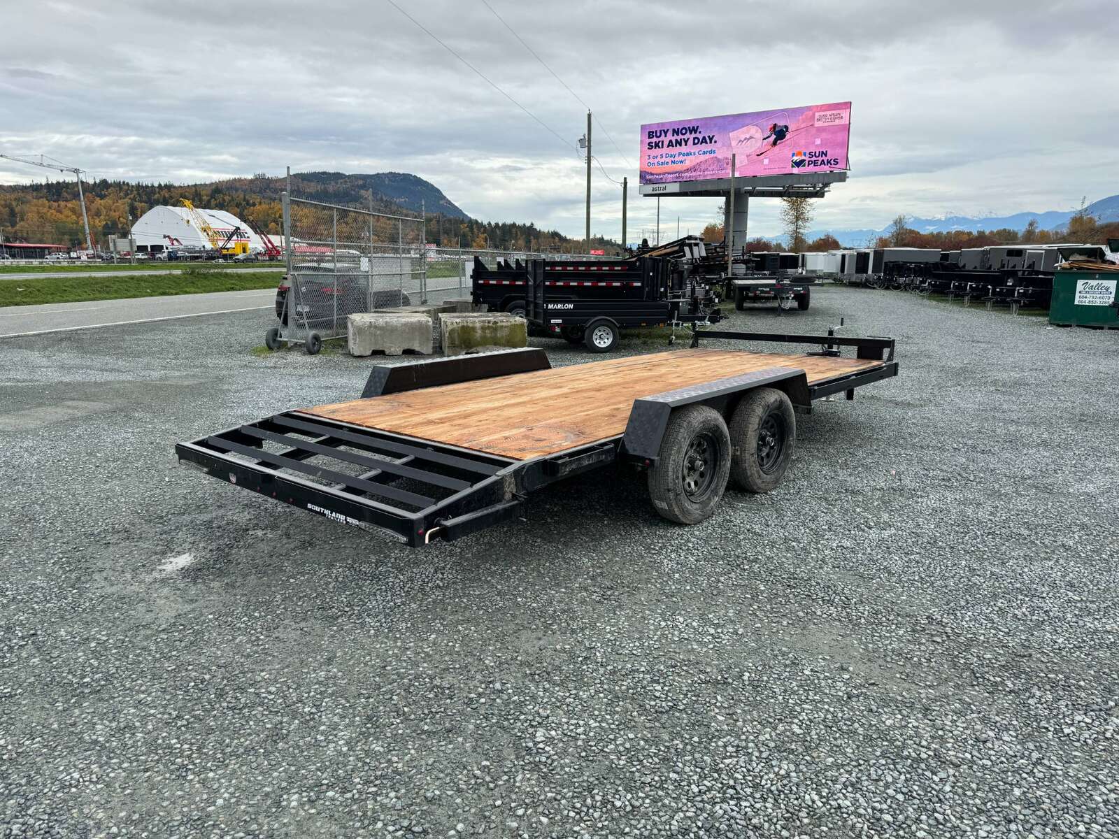 Photo of 2025 Southland 7X16 +2 Dovetail 7,700LB GVW FLAT DECK Car TRAILER