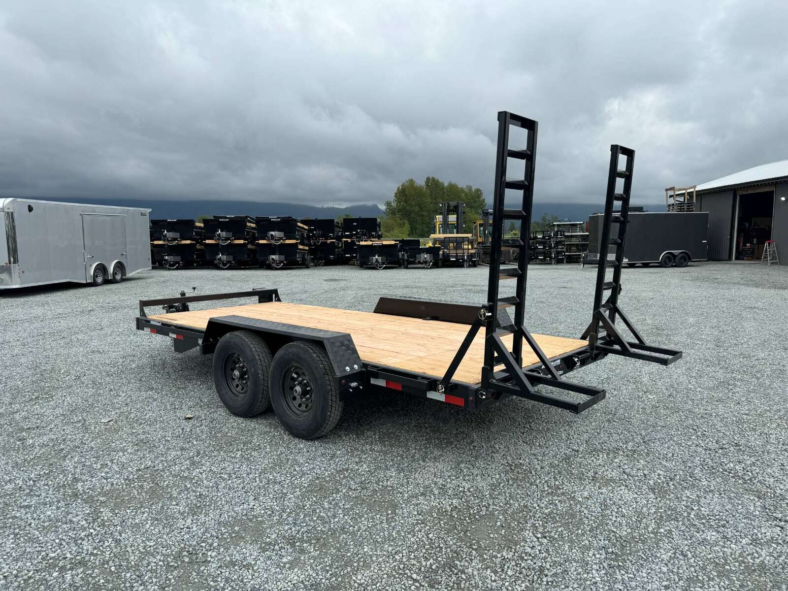 Photo of 2024 Southland 7X16 15,400LB GVW Equipment Trailer w/ Stand Up Ramps