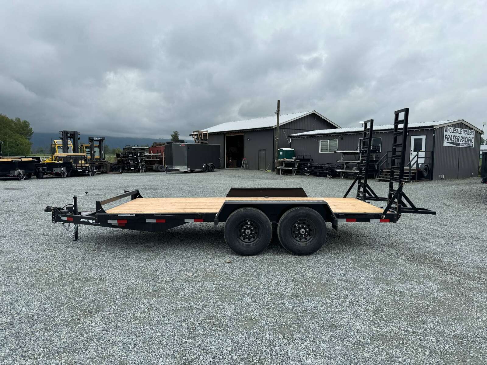 Photo of 2024 Southland 7X16 15,400LB GVW Equipment Trailer w/ Stand Up Ramps