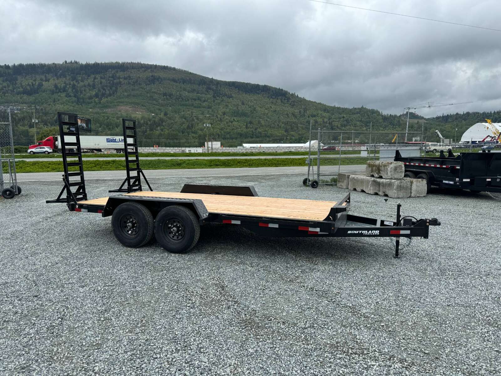 Photo of 2024 Southland 7X16 15,400LB GVW Equipment Trailer w/ Stand Up Ramps