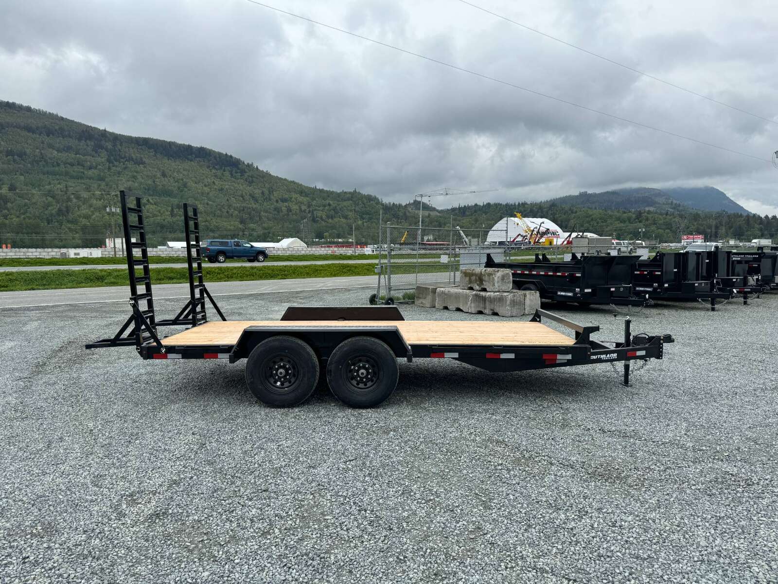 Photo of 2024 Southland 7X16 15,400LB GVW Equipment Trailer w/ Stand Up Ramps