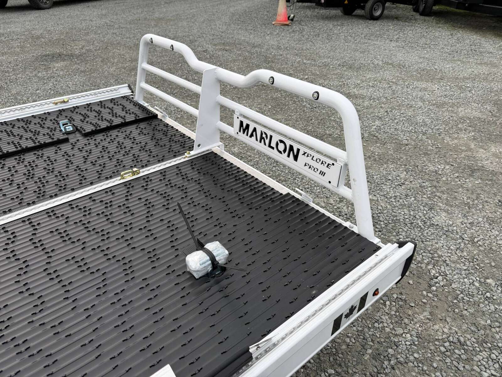 Photo of Marlon Xplore Pro 3 Sled Snowmobile Truck Deck White 8ft