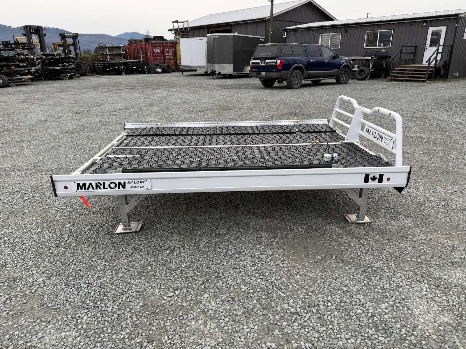 Photo of Marlon Xplore Pro 3 Sled Snowmobile Truck Deck White 8ft