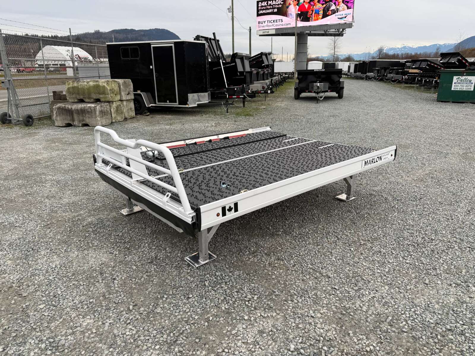 Photo of Marlon Xplore Pro 3 Sled Snowmobile Truck Deck White 8ft