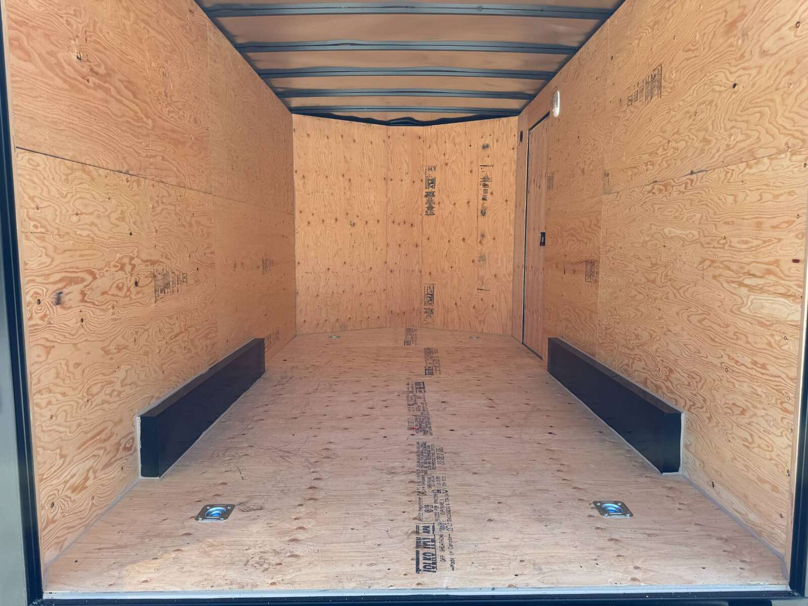 Photo of 2025 Royal 7.5X14 Cargo / Enclosed Trailer RAMP DOOR EXTRA HEIGHT 7700LB GVW Black