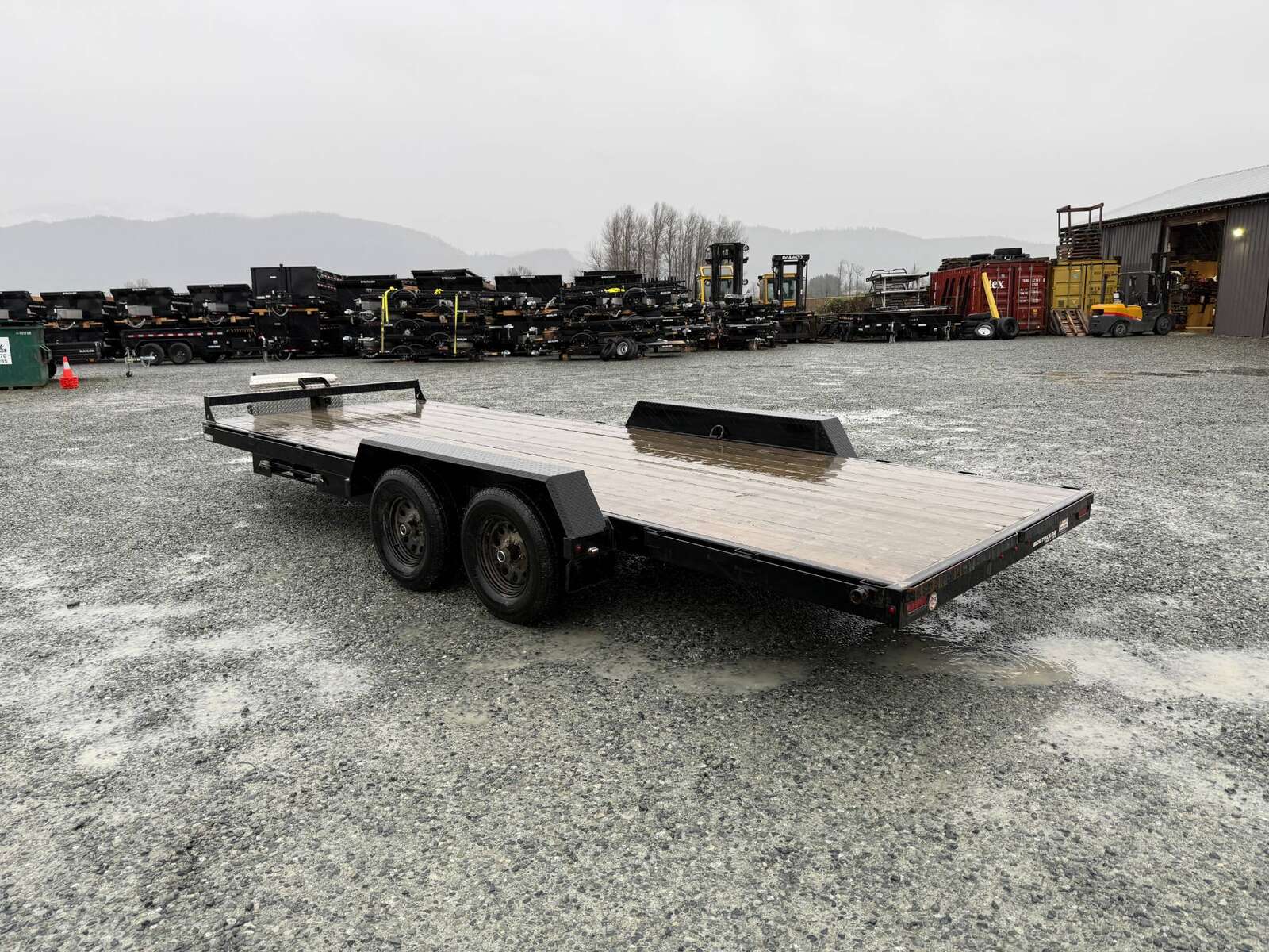 Photo of Used Pre Owned 2021 Southland 7x20 Flat Deck Trailer 11,400lb GVW w/ Ramps