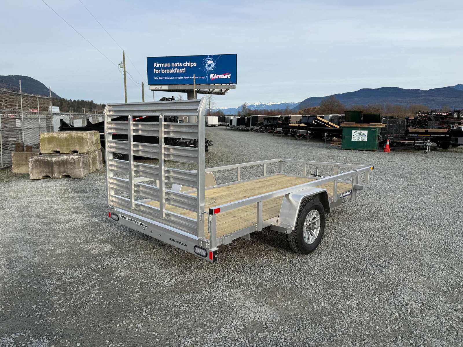 Photo of 2025 Suretrac 6x12 Aluminum Utility Trailer w/ Ramp Gate 2990lb GVW