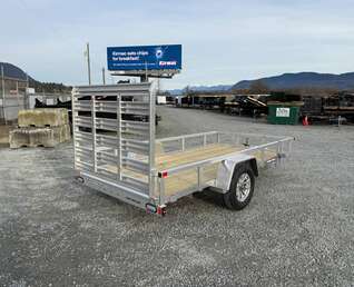 Thumbnail Photo of 2025 Suretrac 6x12 Aluminum Utility Trailer w/ Ramp Gate 2990lb GVW