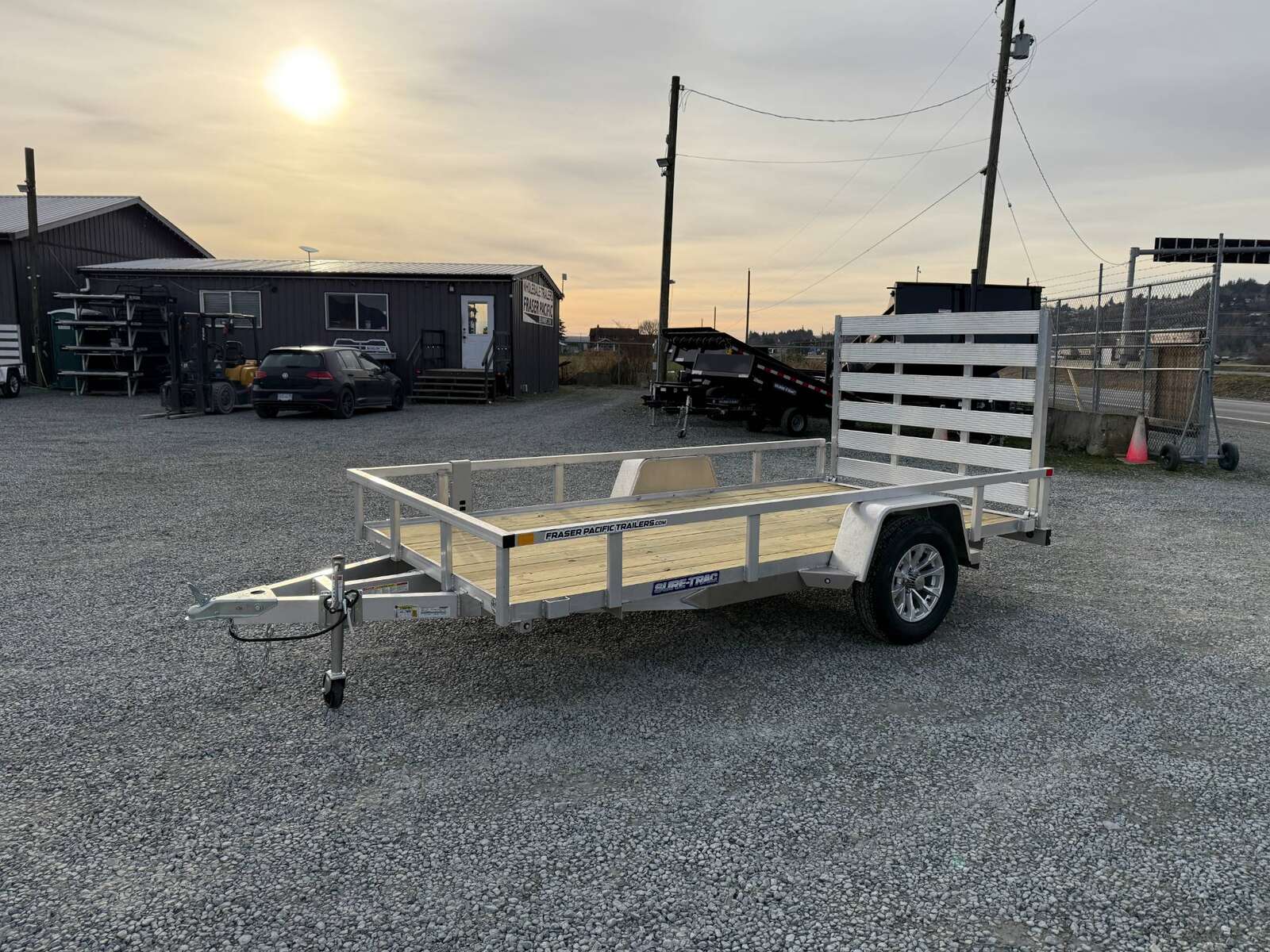 Photo of 2025 Suretrac 6x12 Aluminum Utility Trailer w/ Ramp Gate 2990lb GVW