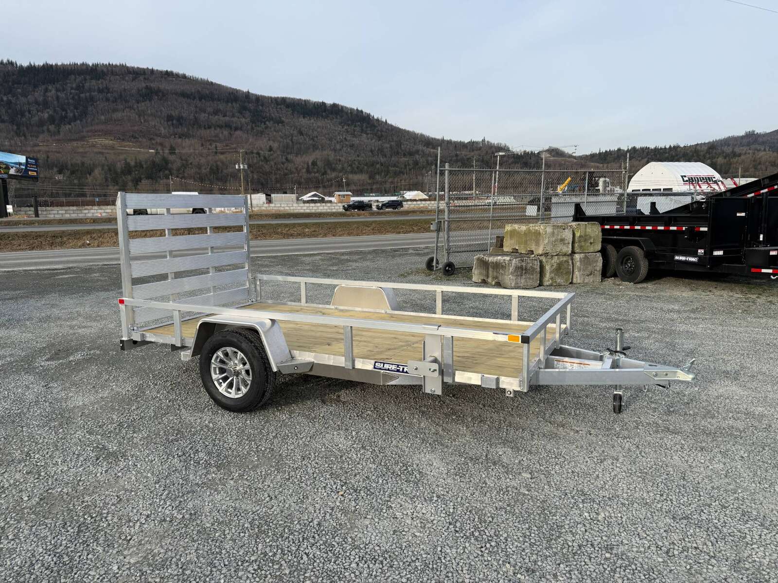 Photo of 2025 Suretrac 6x12 Aluminum Utility Trailer w/ Ramp Gate 2990lb GVW